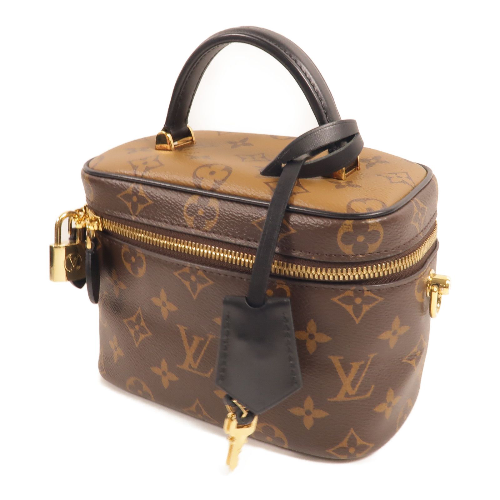 Monogram Reverse Vanity Pm Brown 2way Shoulder Bag M 45165 — view 3
