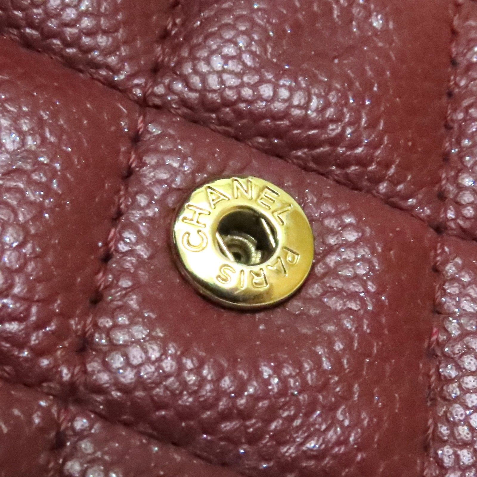 Quilted Caviar Classic Flap Card Case Wallet — view 11