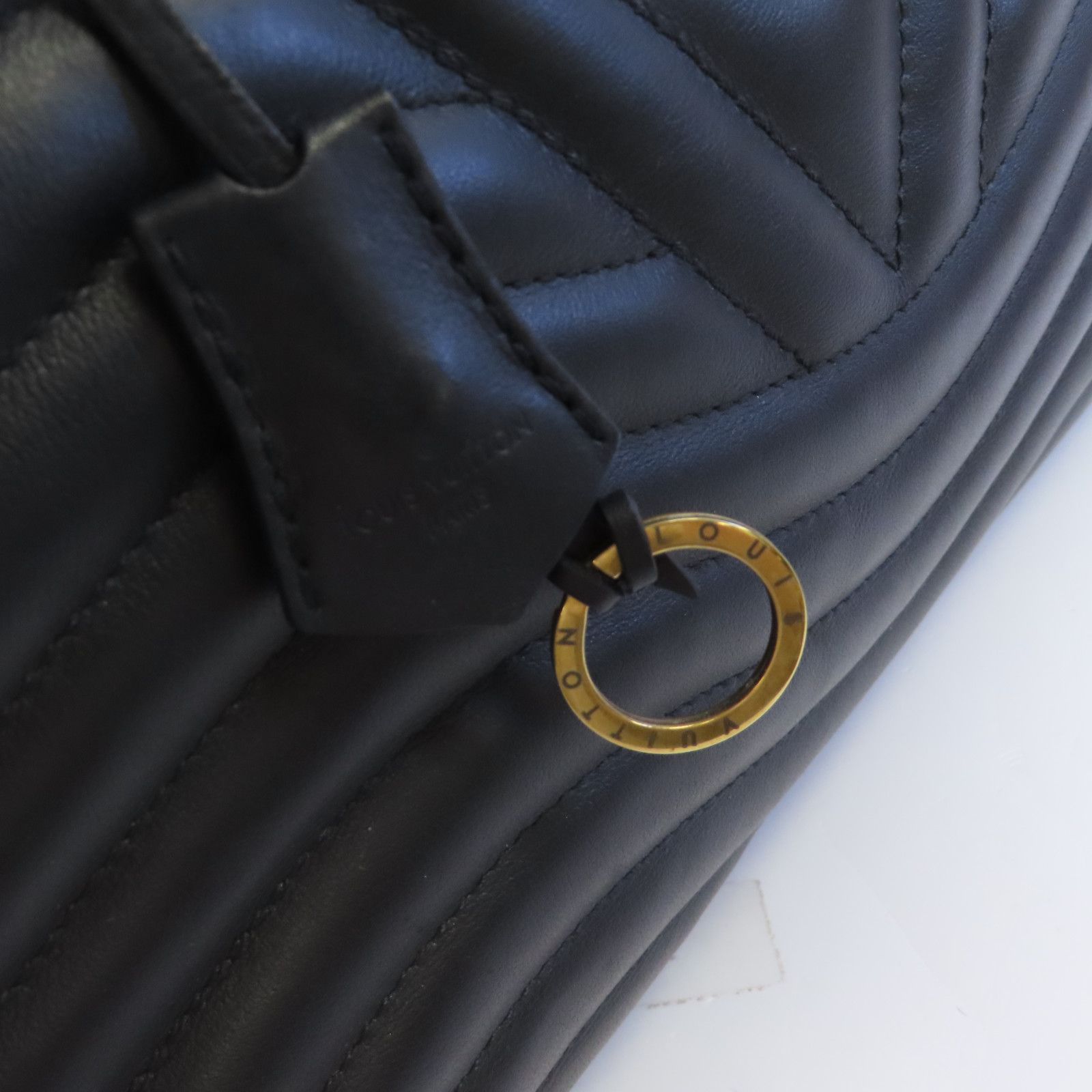 New Wave Chain Tote, Calf Leather Quilted — view 13