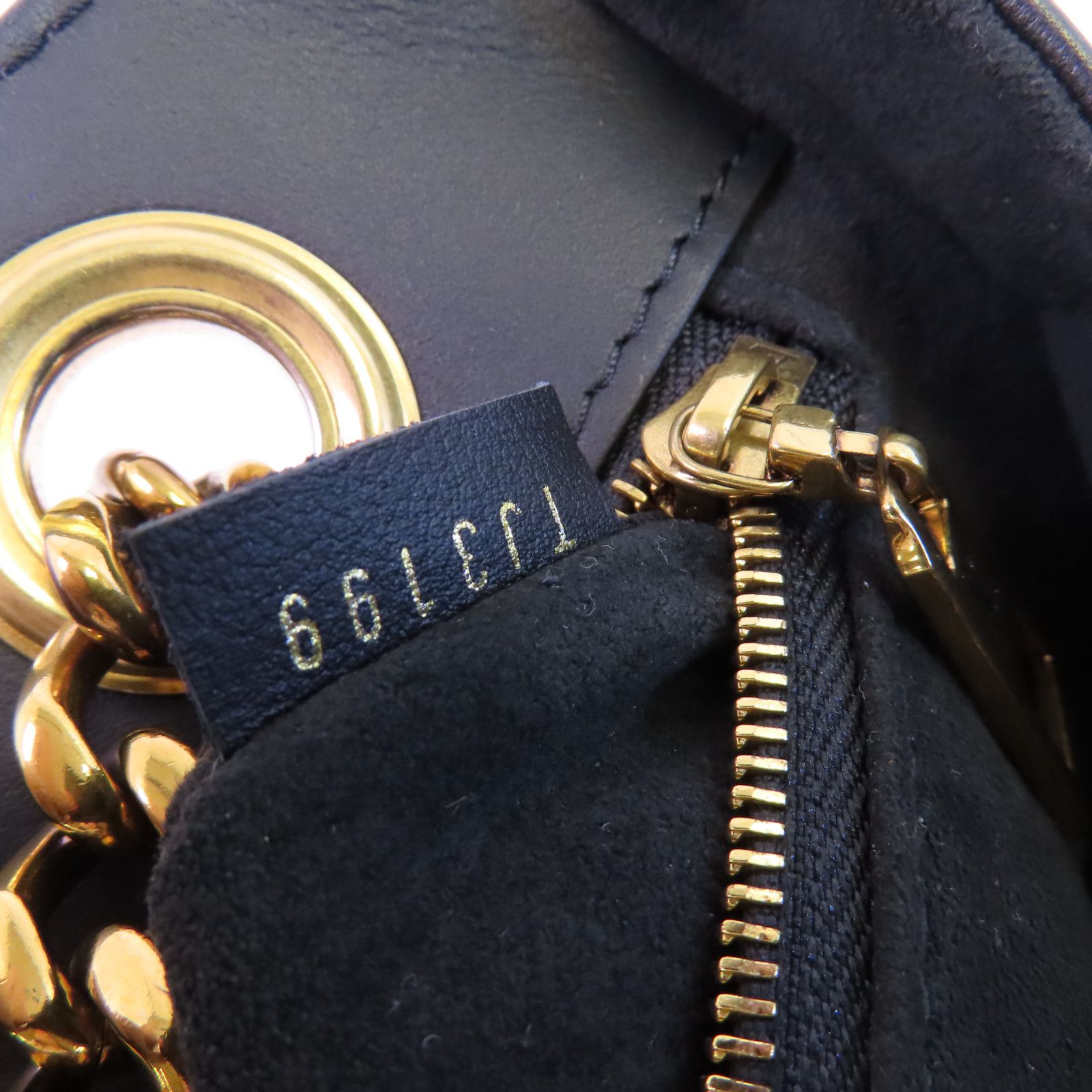 New Wave Chain Tote, Calf Leather Quilted — view 18