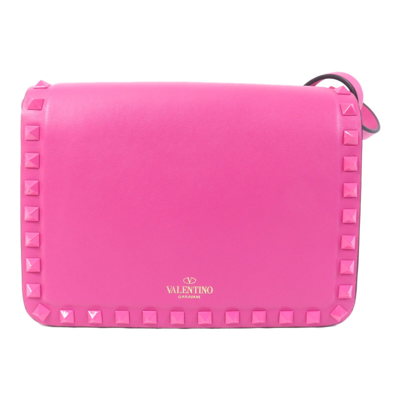Smooth Calfskin Rockstud 23 Shoulder Bag — view 2