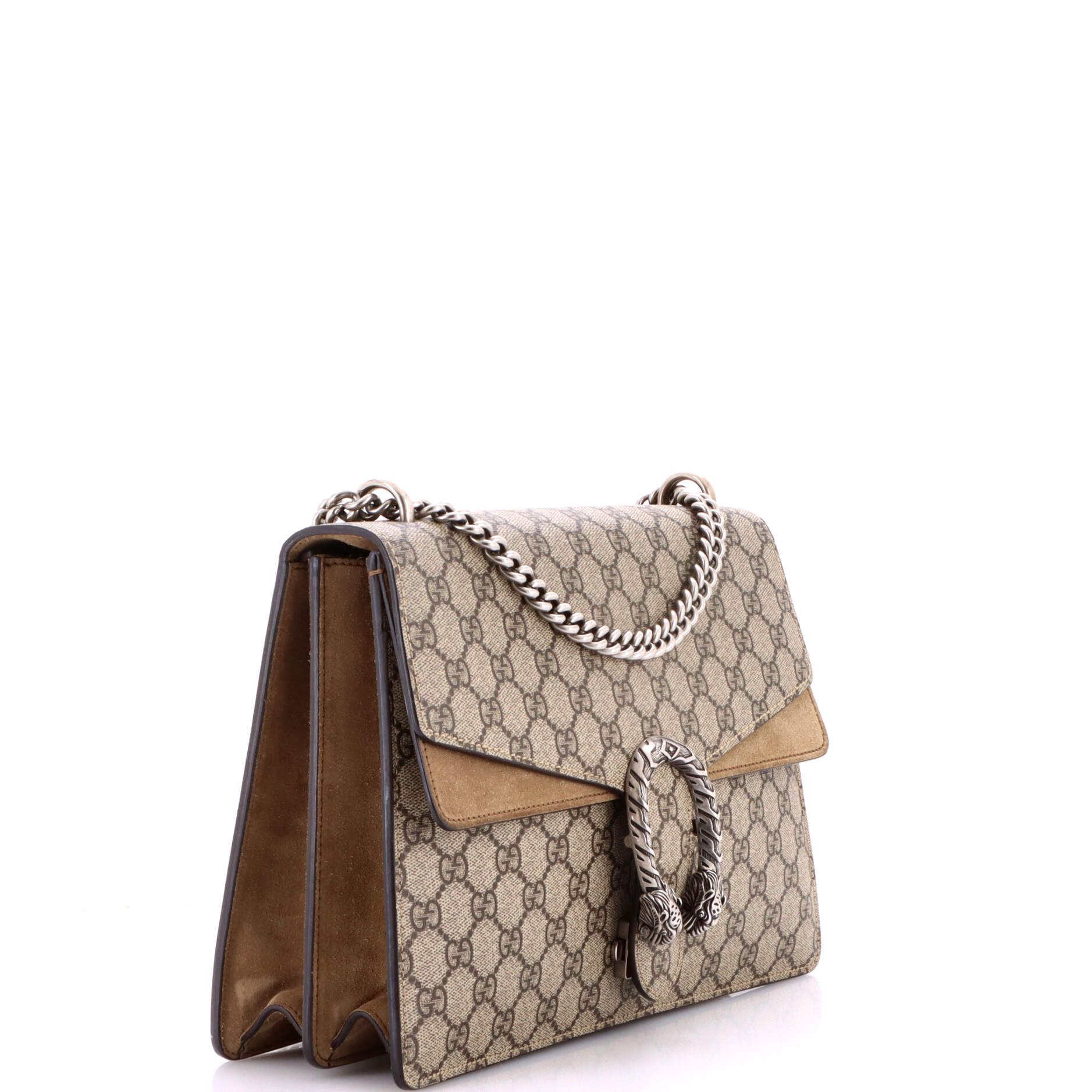 Dionysus Bag Gg Coated Canvas Medium — view 2