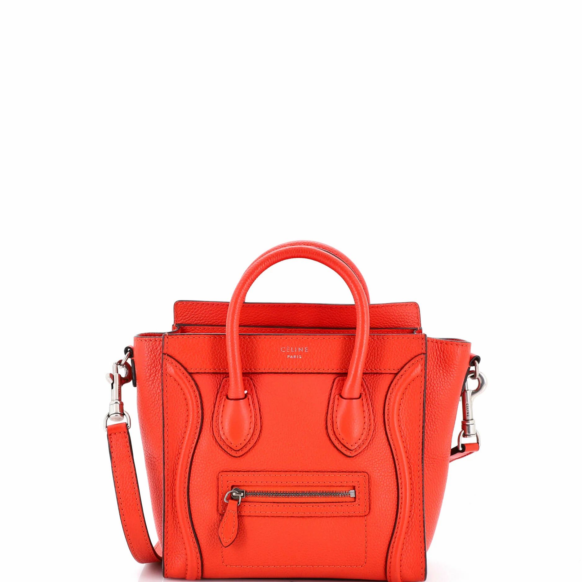 Luggage Bag Smooth Leather Nano