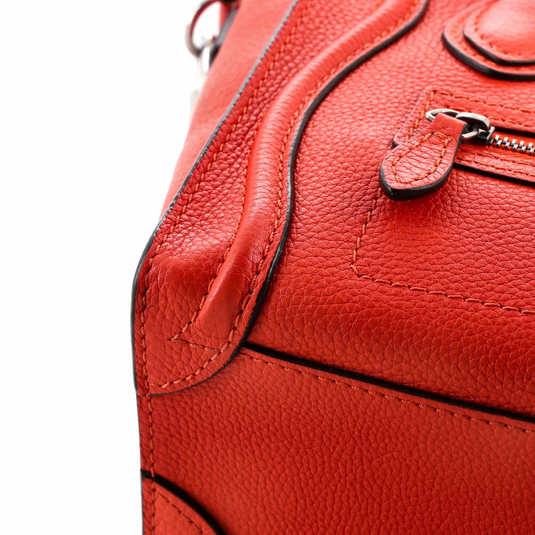 Luggage Bag Smooth Leather Nano — view 7