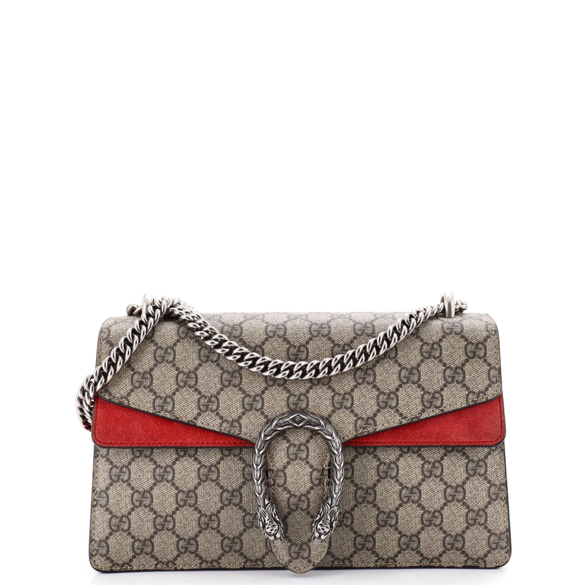 Dionysus Bag Gg Coated Canvas Small