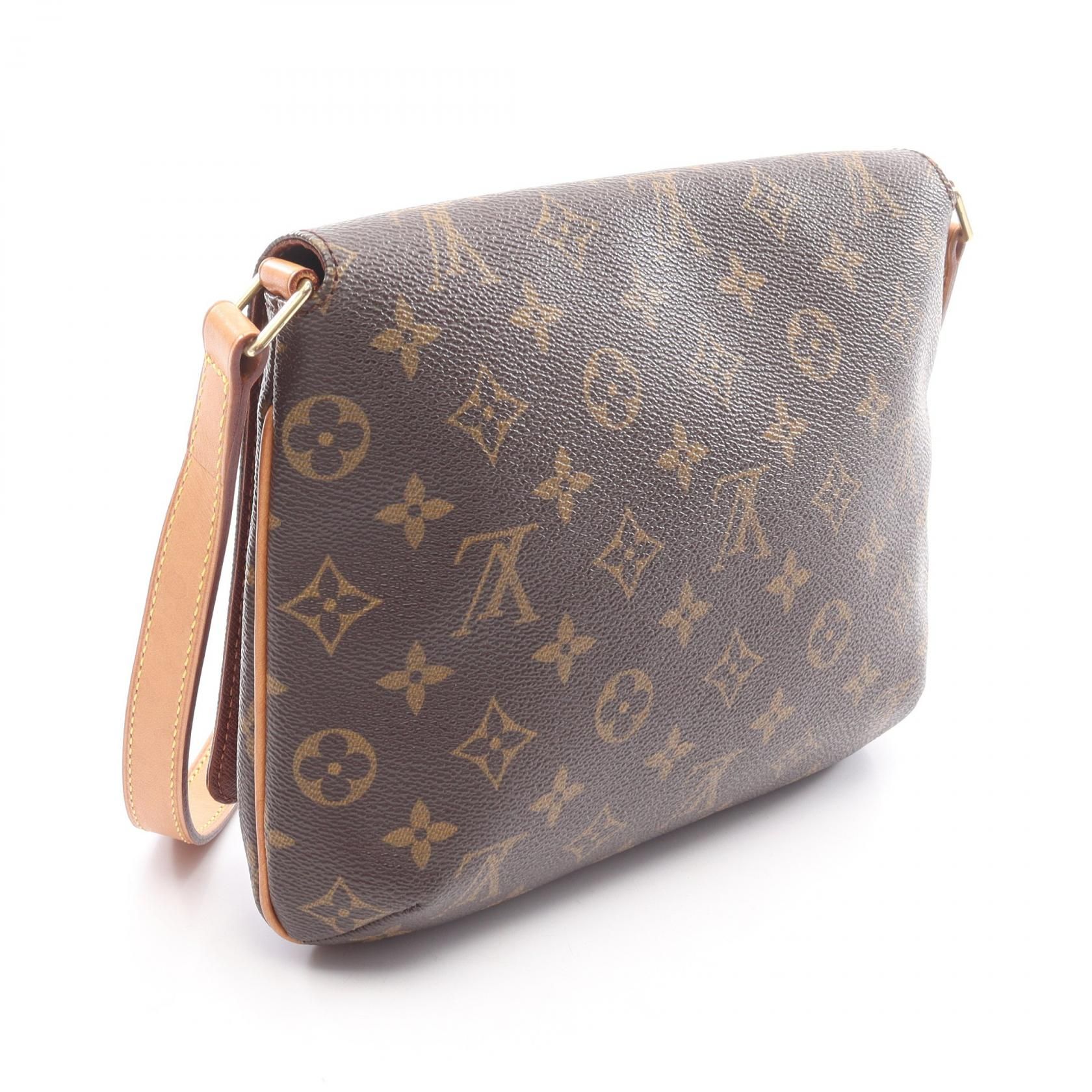 Musette Tango Short Strap Monogram Brown Shoulder Bag M 51257 — view 2