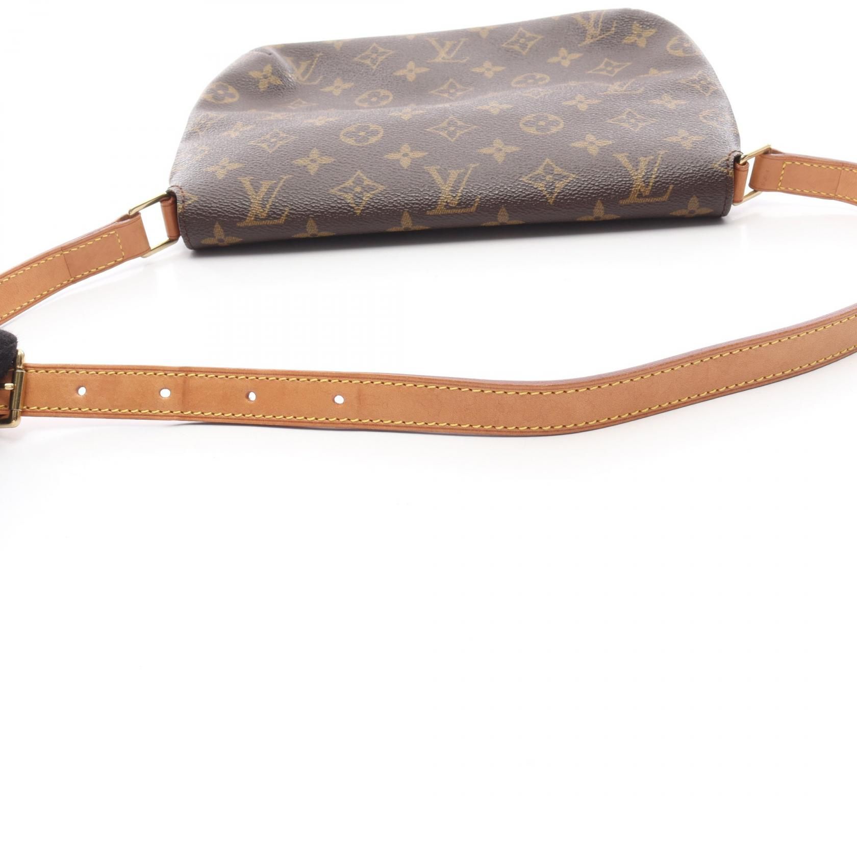 Musette Tango Short Strap Monogram Brown Shoulder Bag M 51257 — view 14