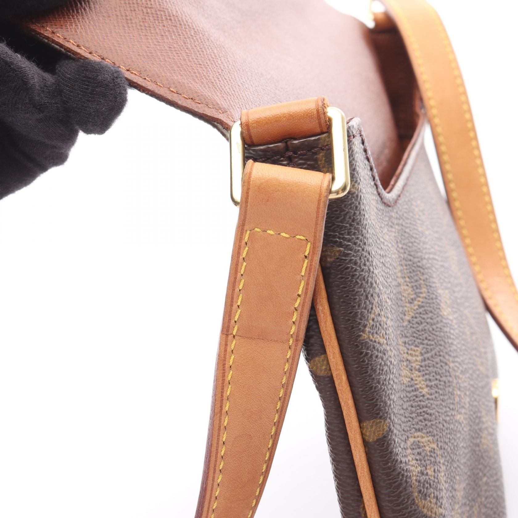 Musette Tango Short Strap Monogram Brown Shoulder Bag M 51257 — view 10