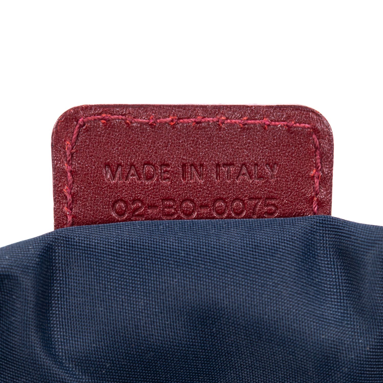 Trotter Zip Tote Trotter Navy/Burgundy Navy Canvas Silver — view 15