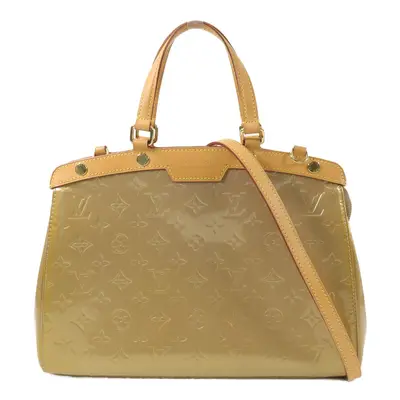 Vernis Brea Mm Hand-ground Shoulder And Back Bag Beige 2way Shoulder Bag M 90180