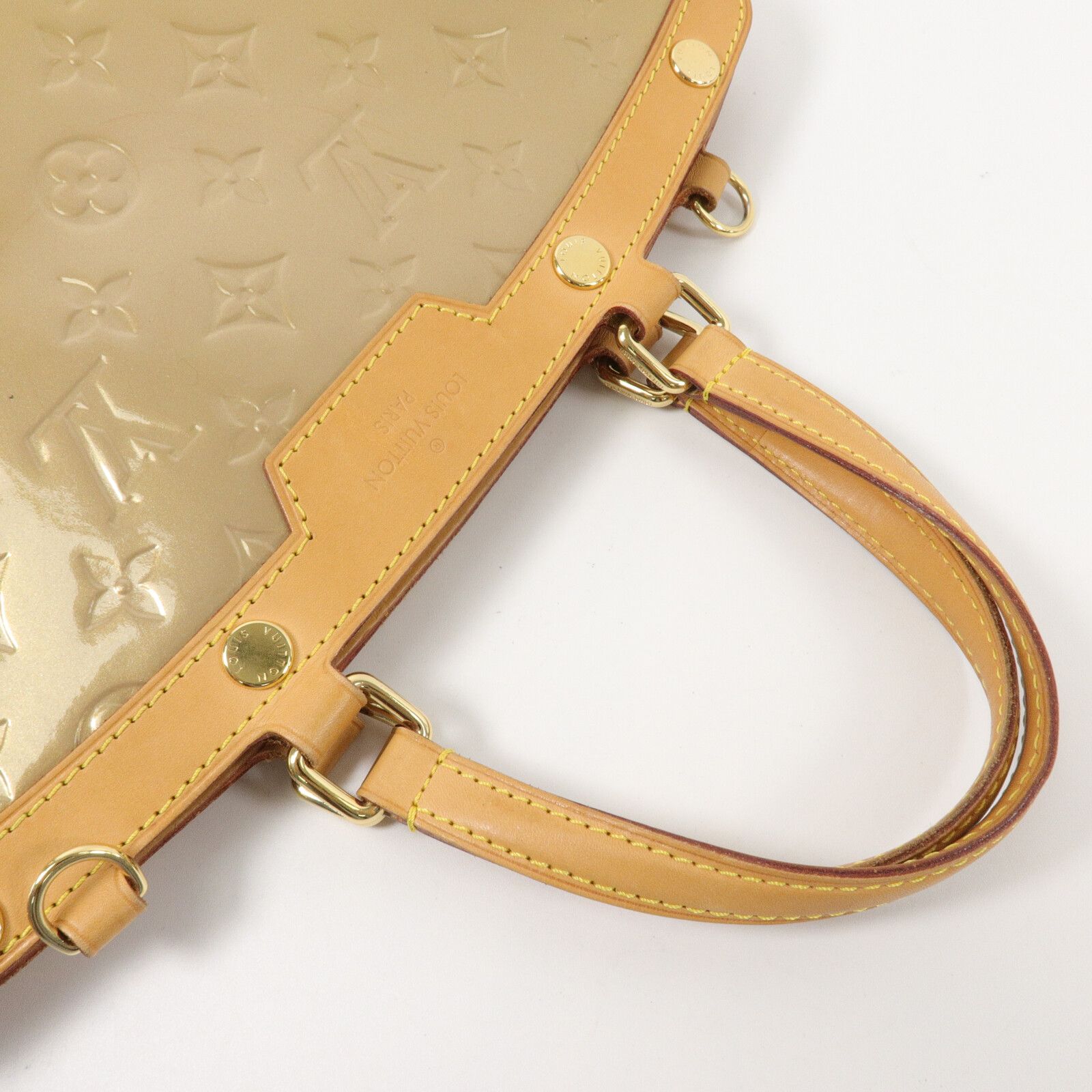 Vernis Brea Mm Hand-ground Shoulder And Back Bag Beige 2way Shoulder Bag M 90180 — view 10