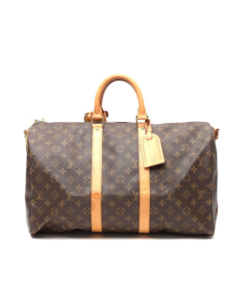 Monogram Keepall Bandoulière 45 Weekend Bag — view 2