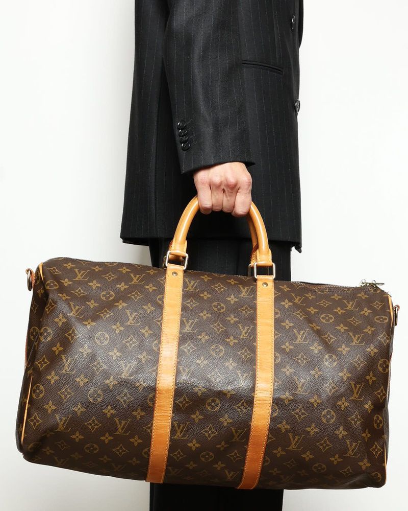 Monogram Keepall Bandoulière 45 Weekend Bag — view 11
