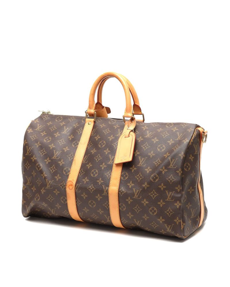 Monogram Keepall Bandoulière 45 Weekend Bag — view 3