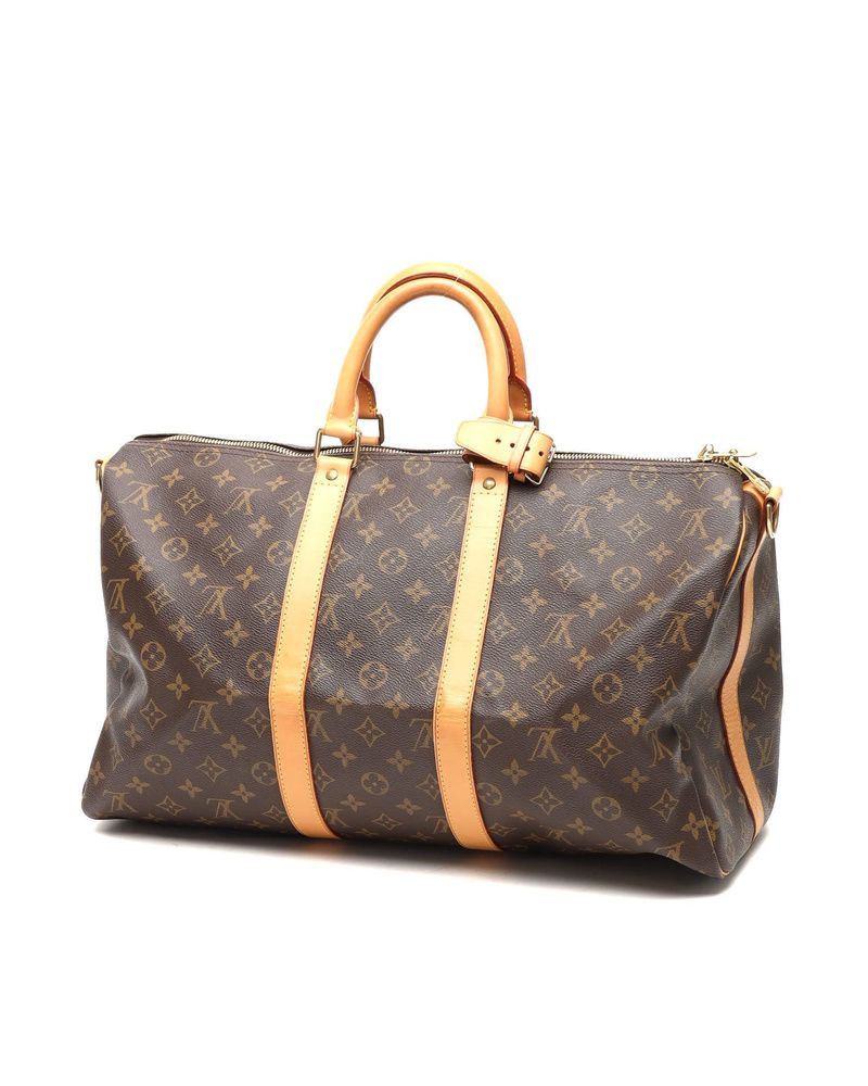 Monogram Keepall Bandoulière 45 Weekend Bag — view 4