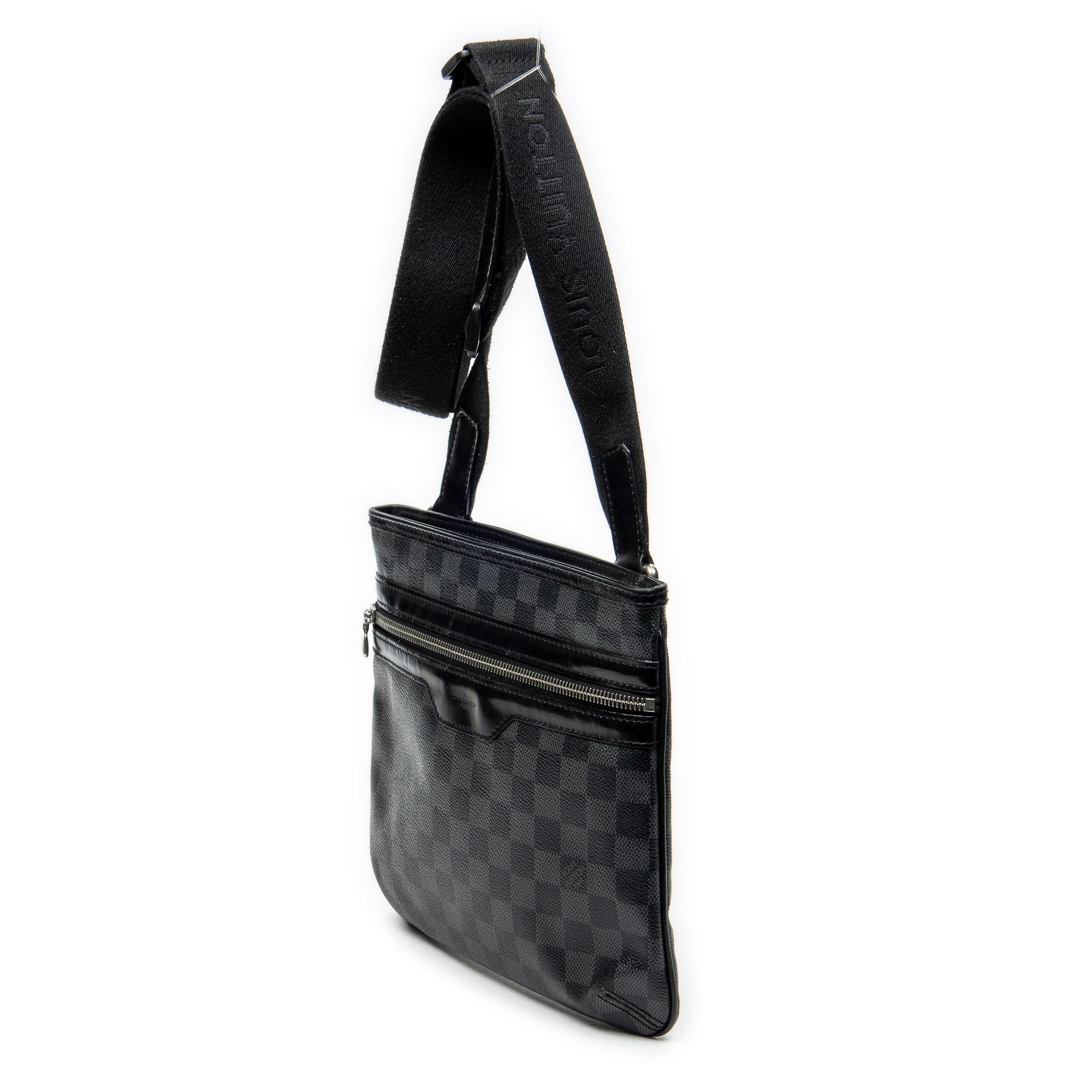 Thomas Black/Grey Damier Graphite Silver Brass — view 3
