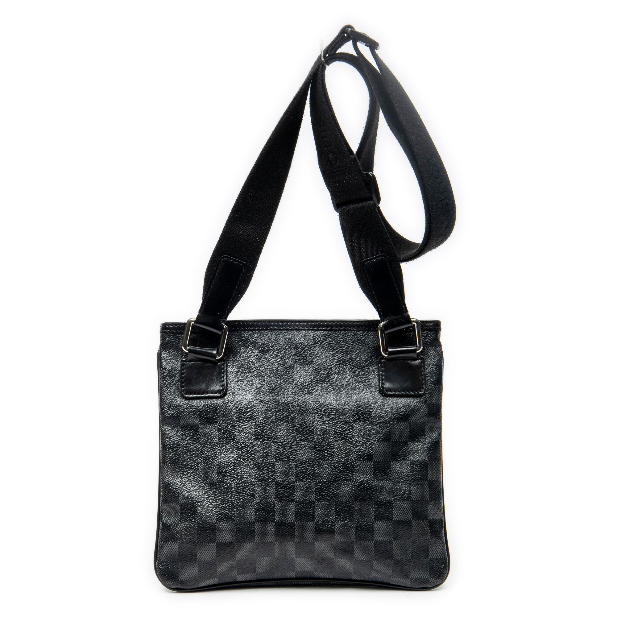 Thomas Black/Grey Damier Graphite Silver Brass — view 6