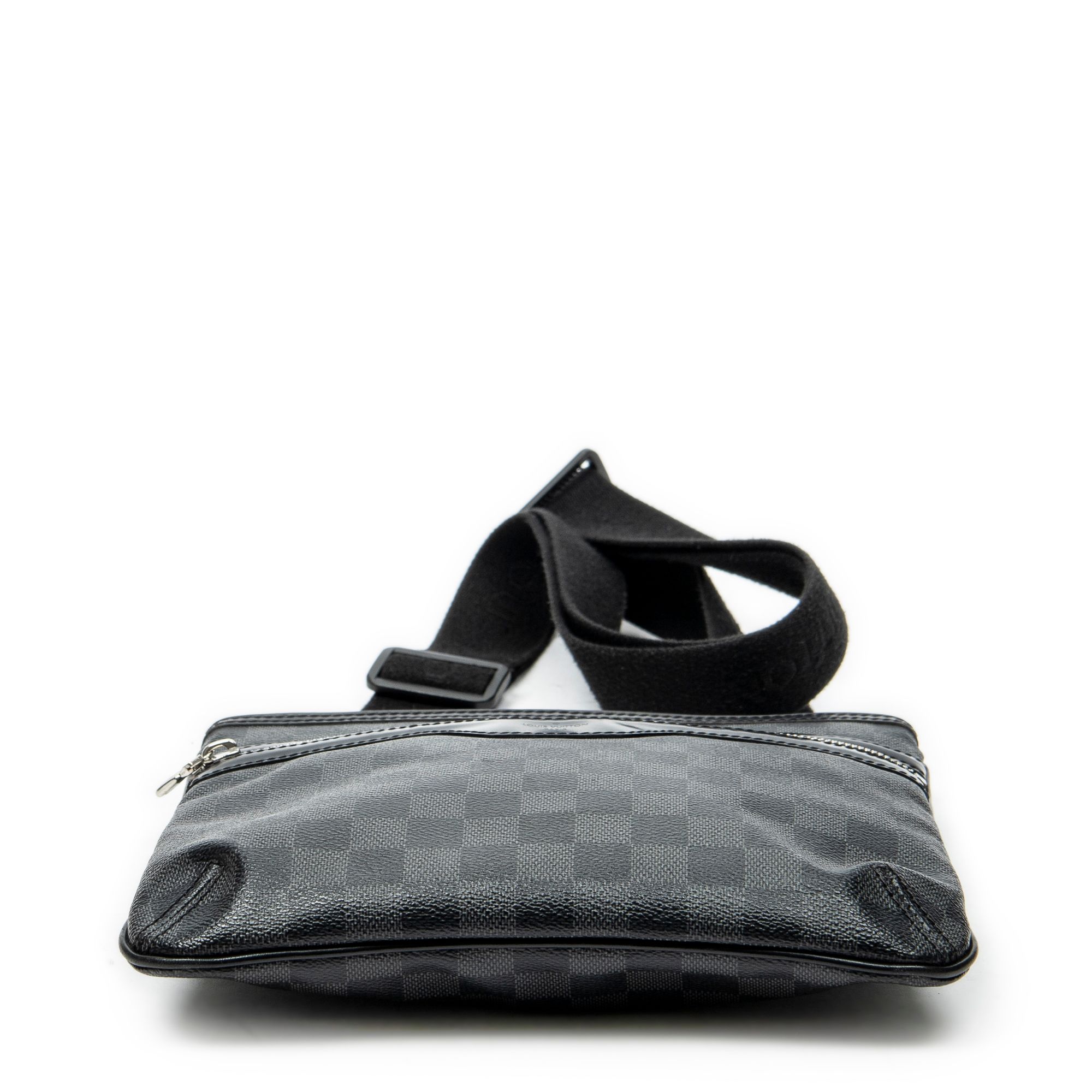 Thomas Black/Grey Damier Graphite Silver Brass — view 7