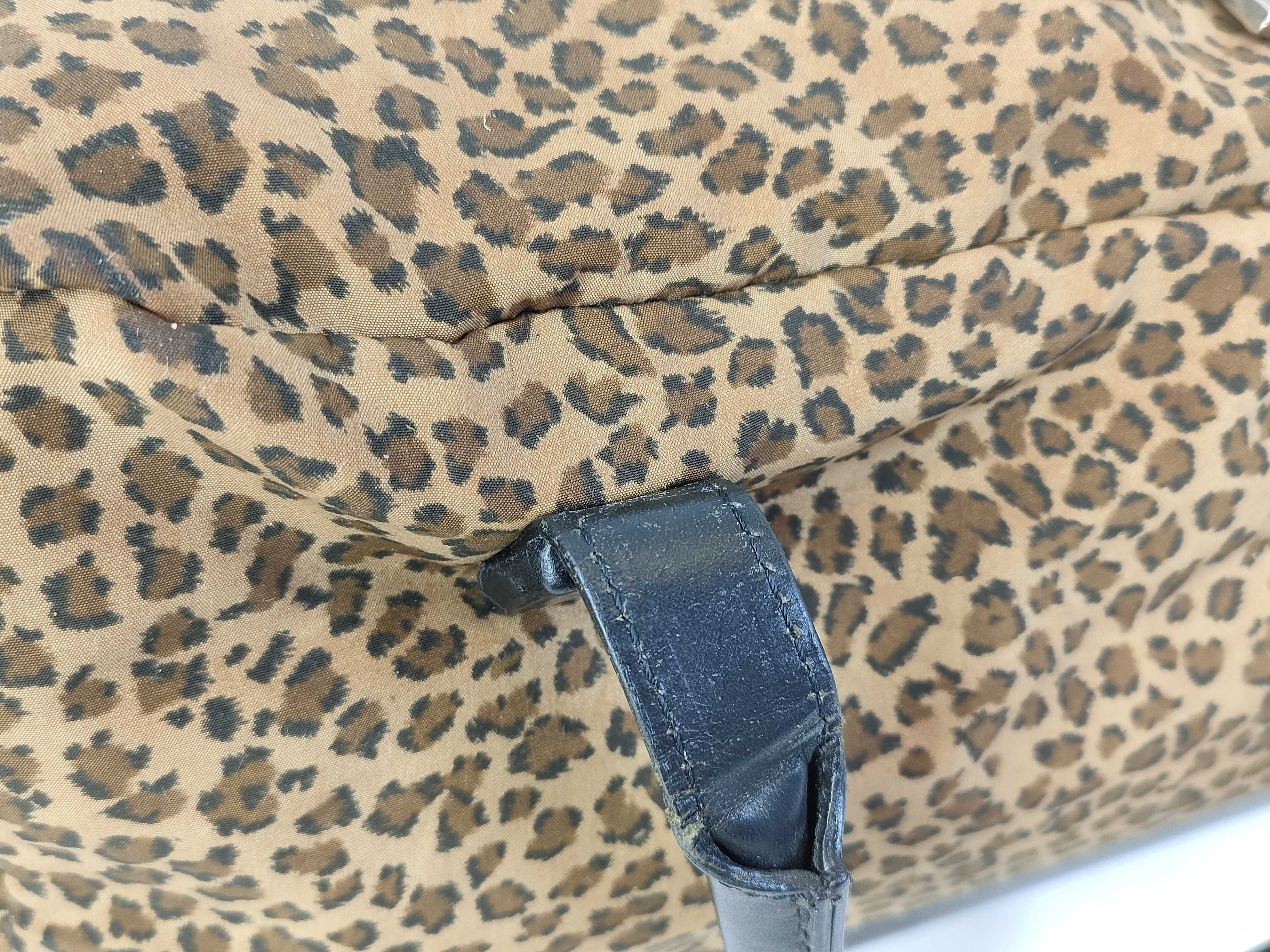 Bottega Leopard Print Handbag — view 7