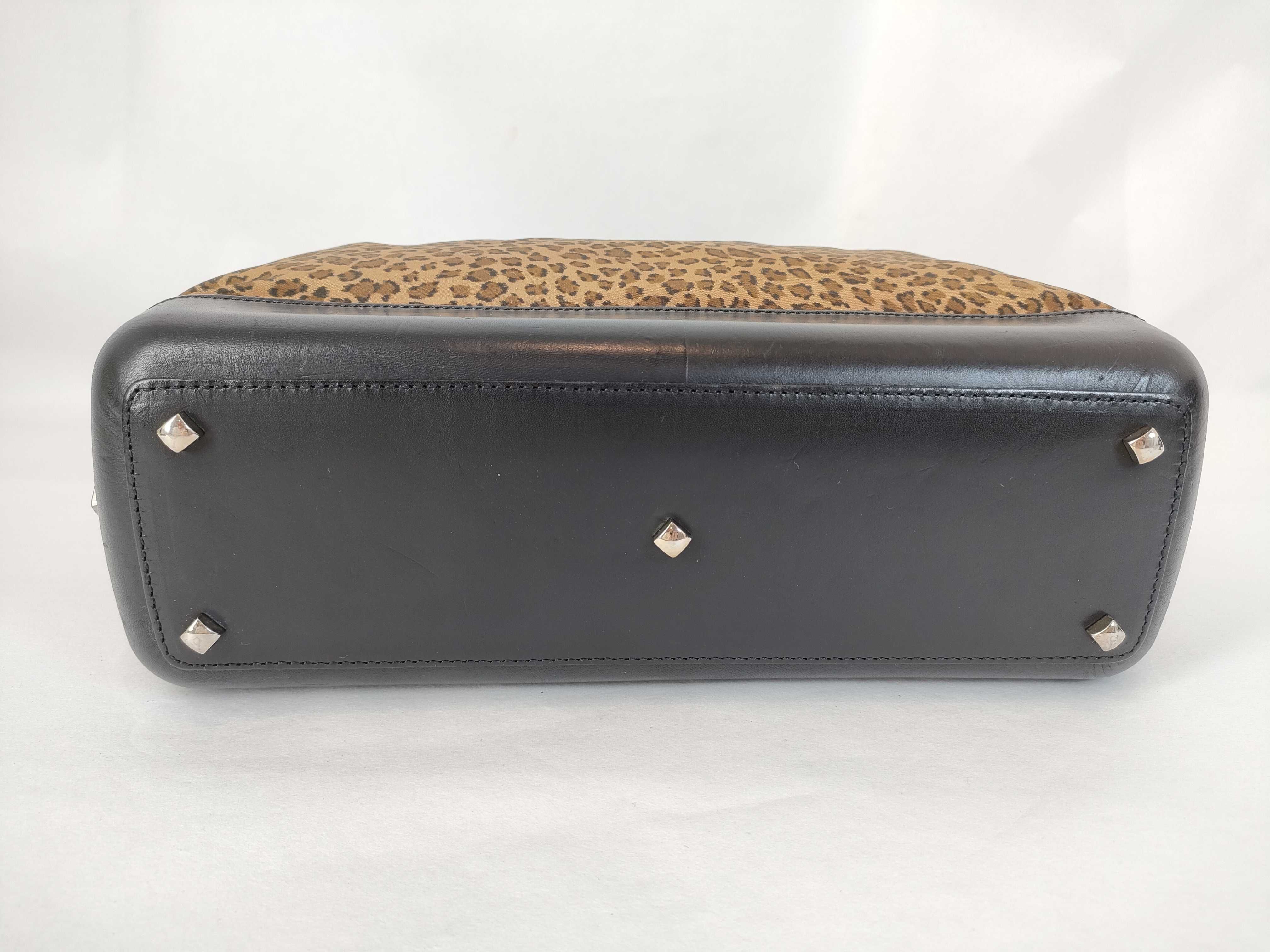 Bottega Leopard Print Handbag — view 10