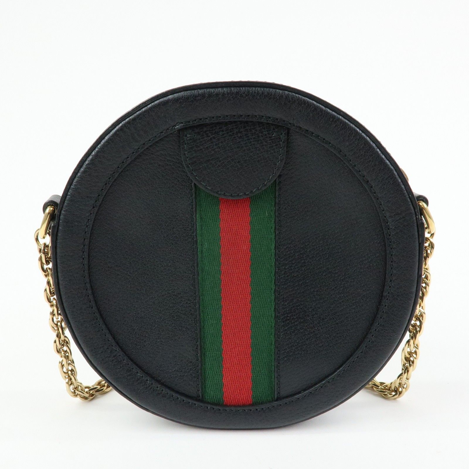 Ophidia Sherry GG Marmont Mini Round Shoulder Bag 550618 — view 2