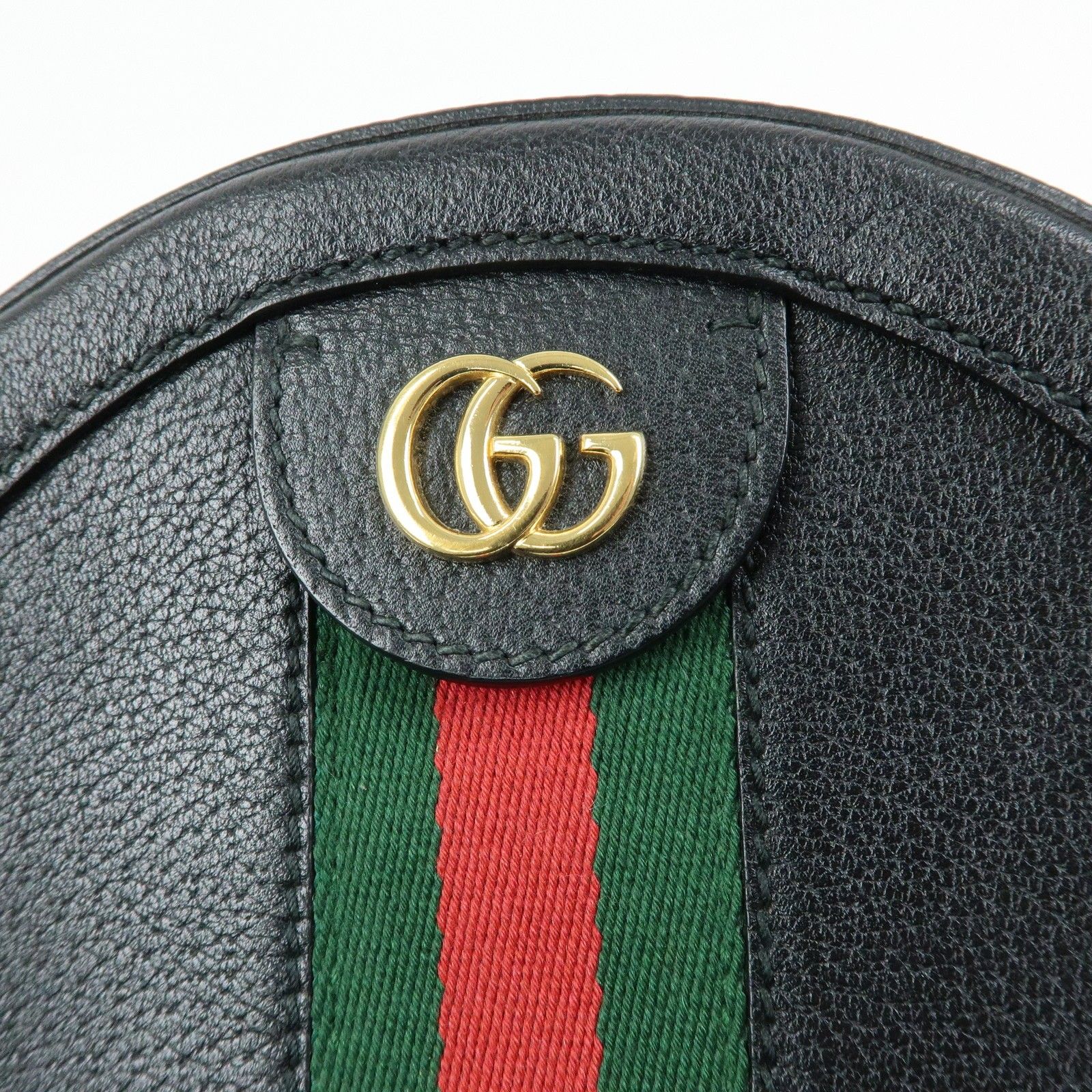 Ophidia Sherry GG Marmont Mini Round Shoulder Bag 550618 — view 15
