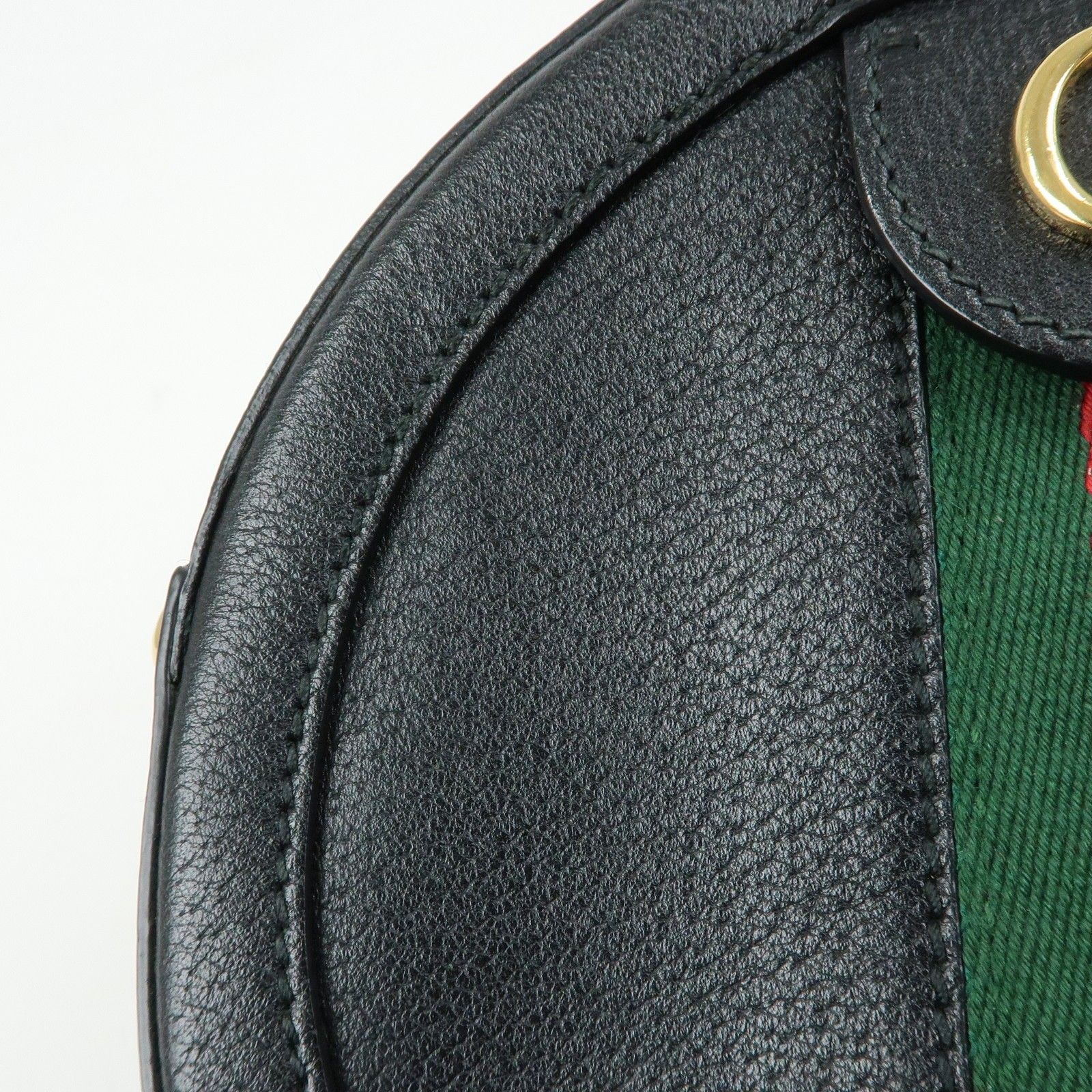 Ophidia Sherry GG Marmont Mini Round Shoulder Bag 550618 — view 16