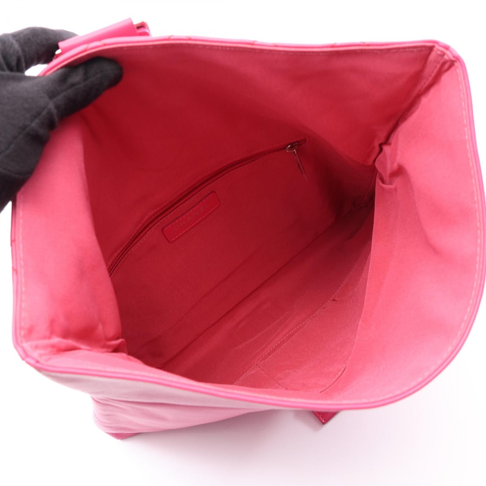 Grip Clutch, Pink Lambskin — view 3