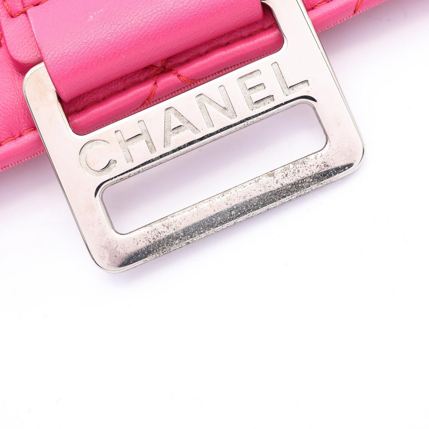 Grip Clutch, Pink Lambskin — view 6