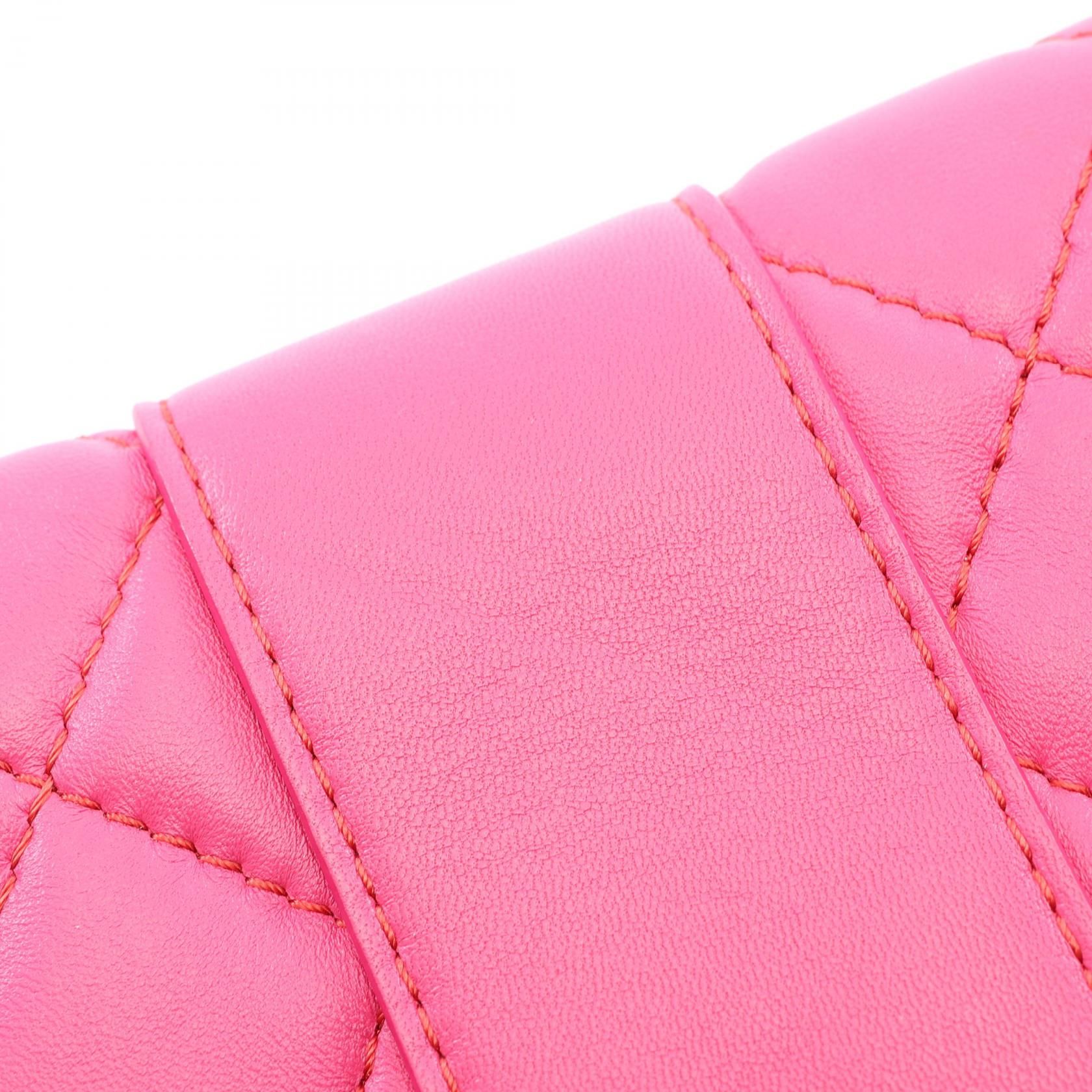 Grip Clutch, Pink Lambskin — view 10