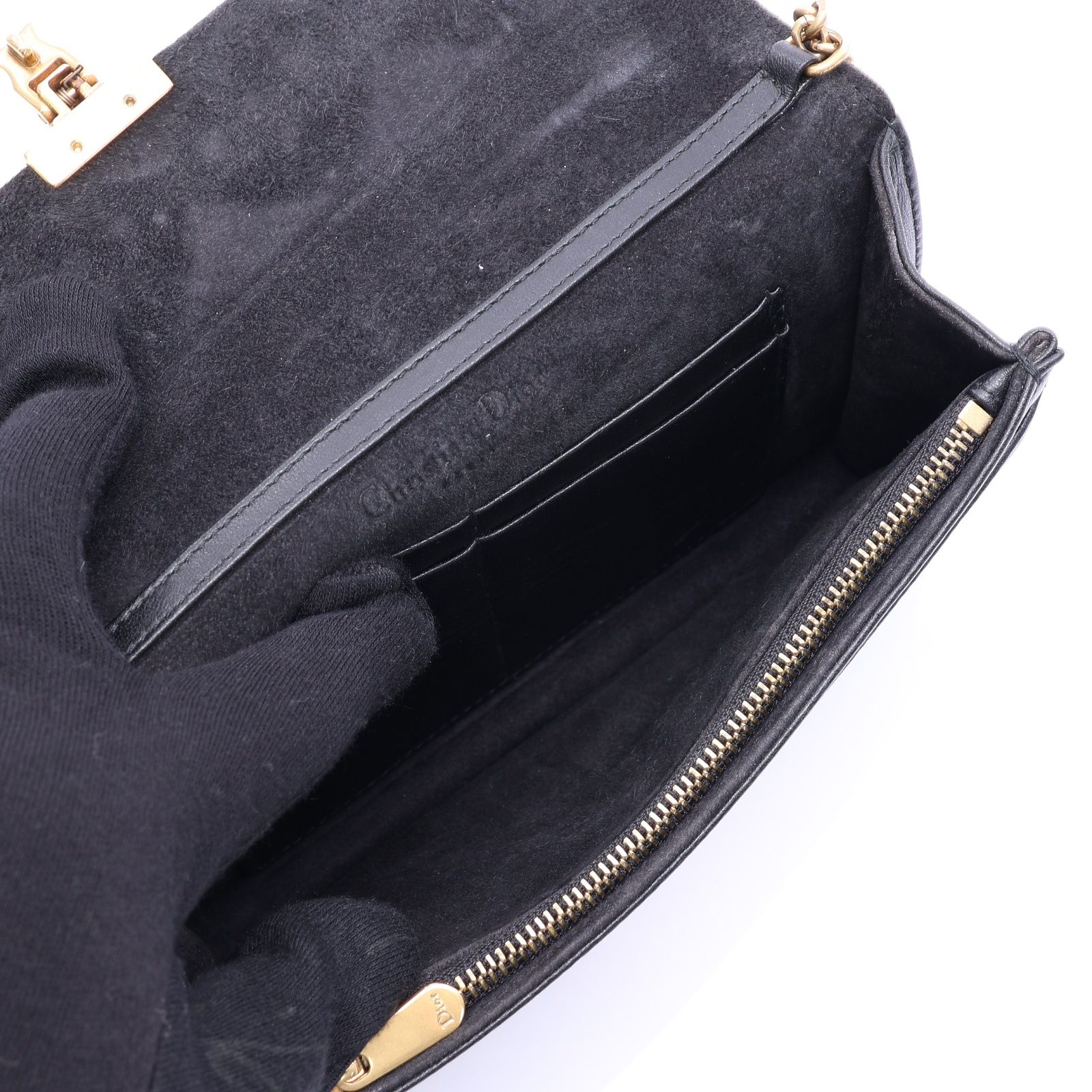 Addict Lambskin Studded Flap Shoulder Bag — view 3