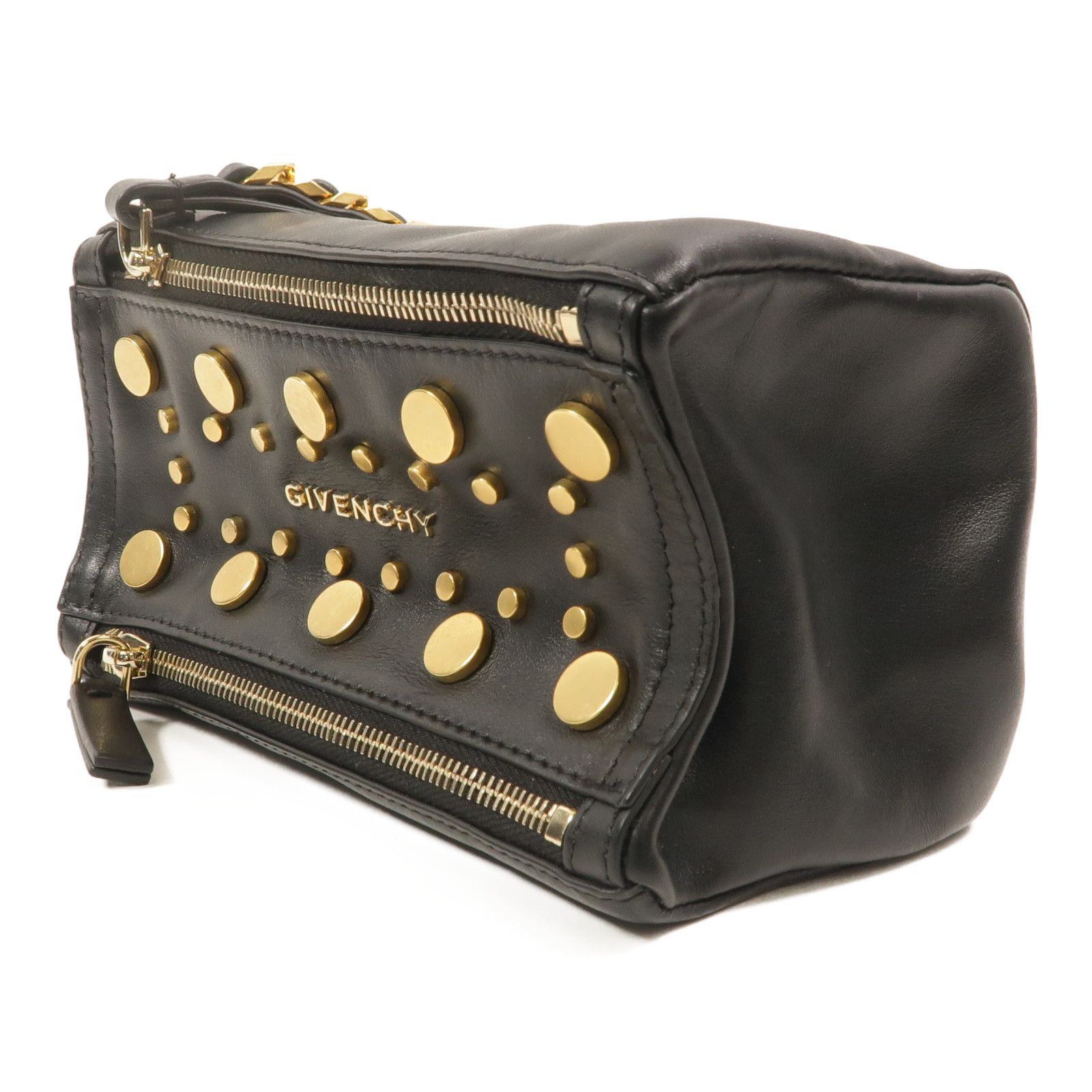 Pandora Gold Studded Wristlet — view 3