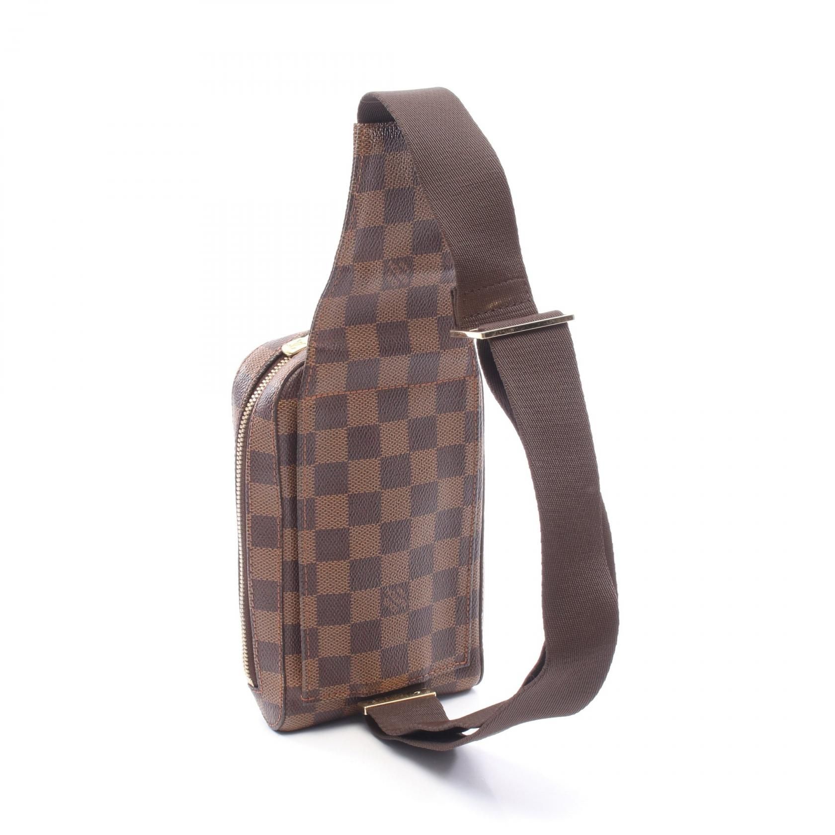 Geronimos Damier Ebene Ebene Brown Waist Bag Body Bag N 51994 — view 2