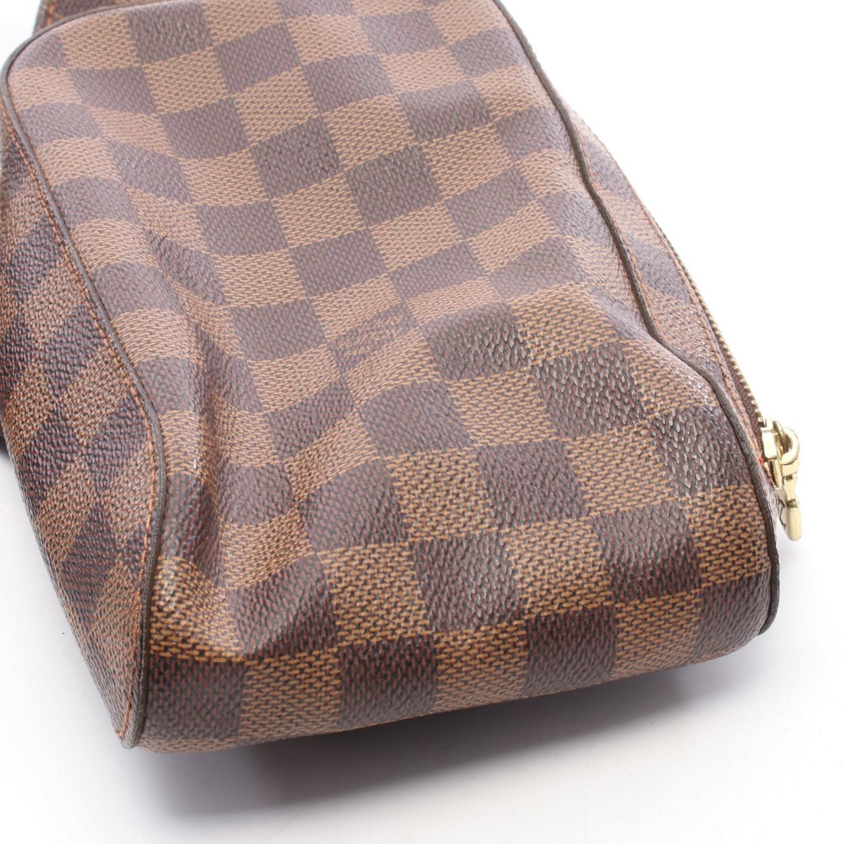 Geronimos Damier Ebene Ebene Brown Waist Bag Body Bag N 51994 — view 7