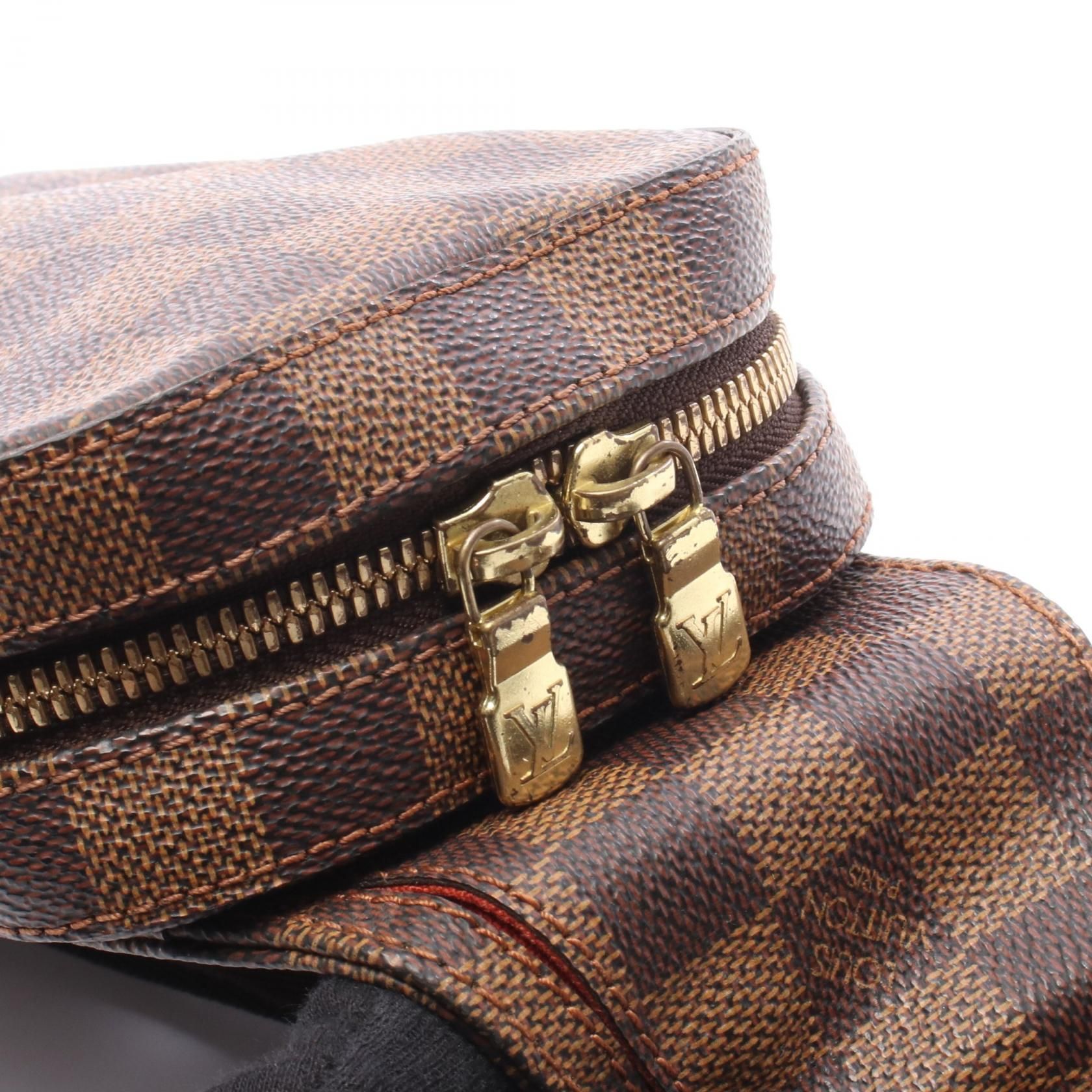 Geronimos Damier Ebene Ebene Brown Waist Bag Body Bag N 51994 — view 8