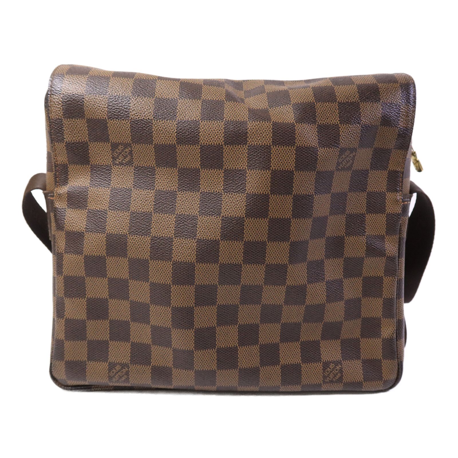 Damier Naviglio Shoulder Bag Brown Shoulder Bag N 45255 — view 2