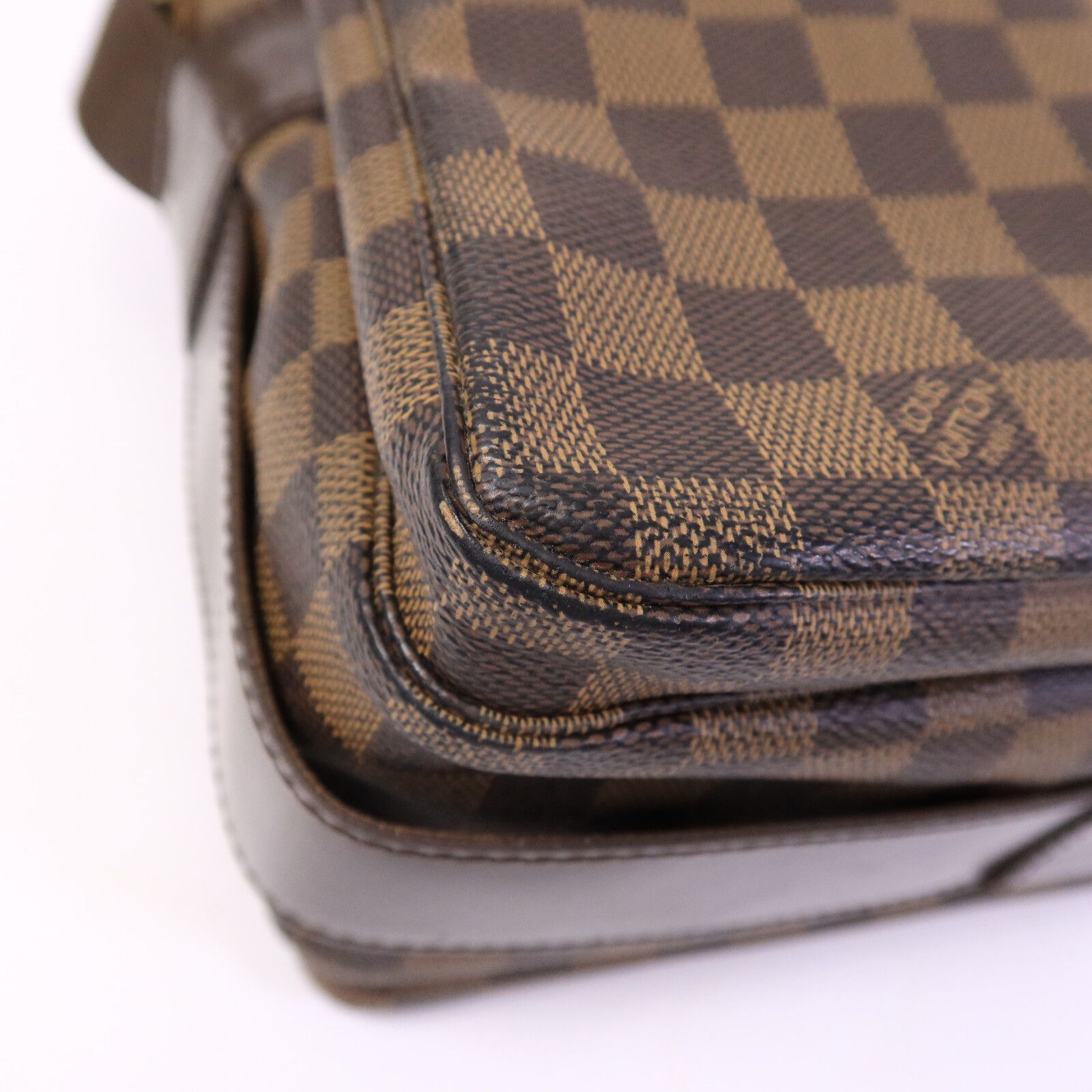Damier Naviglio Shoulder Bag Brown Shoulder Bag N 45255 — view 11