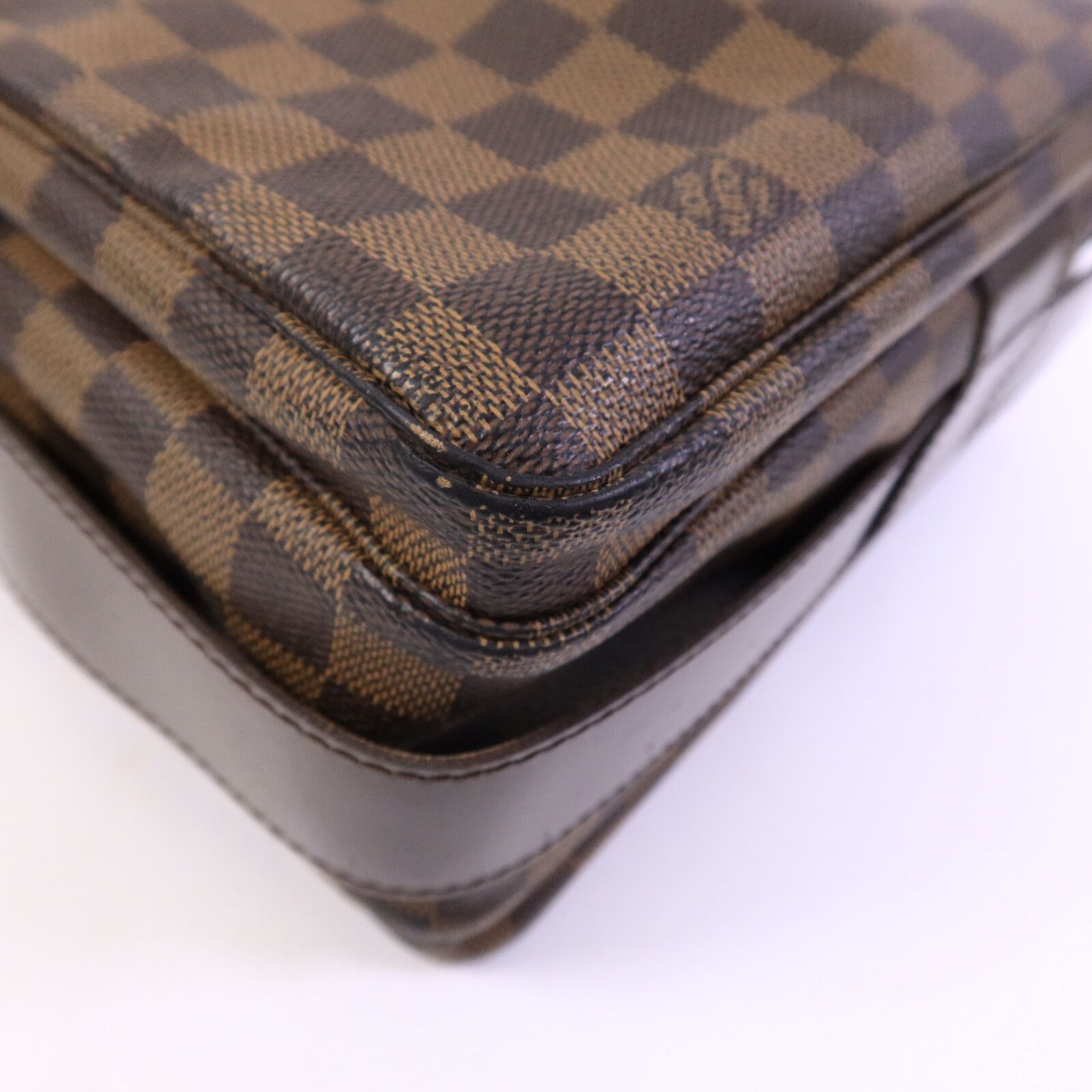 Damier Naviglio Shoulder Bag Brown Shoulder Bag N 45255 — view 13