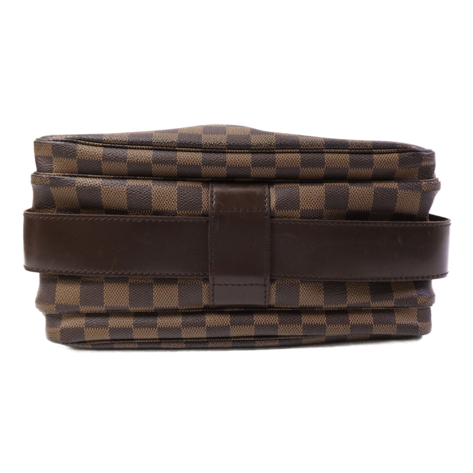 Damier Naviglio Shoulder Bag Brown Shoulder Bag N 45255 — view 4