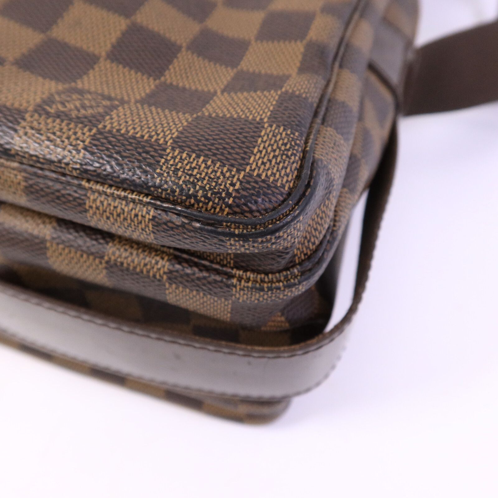 Damier Naviglio Shoulder Bag Brown Shoulder Bag N 45255 — view 10
