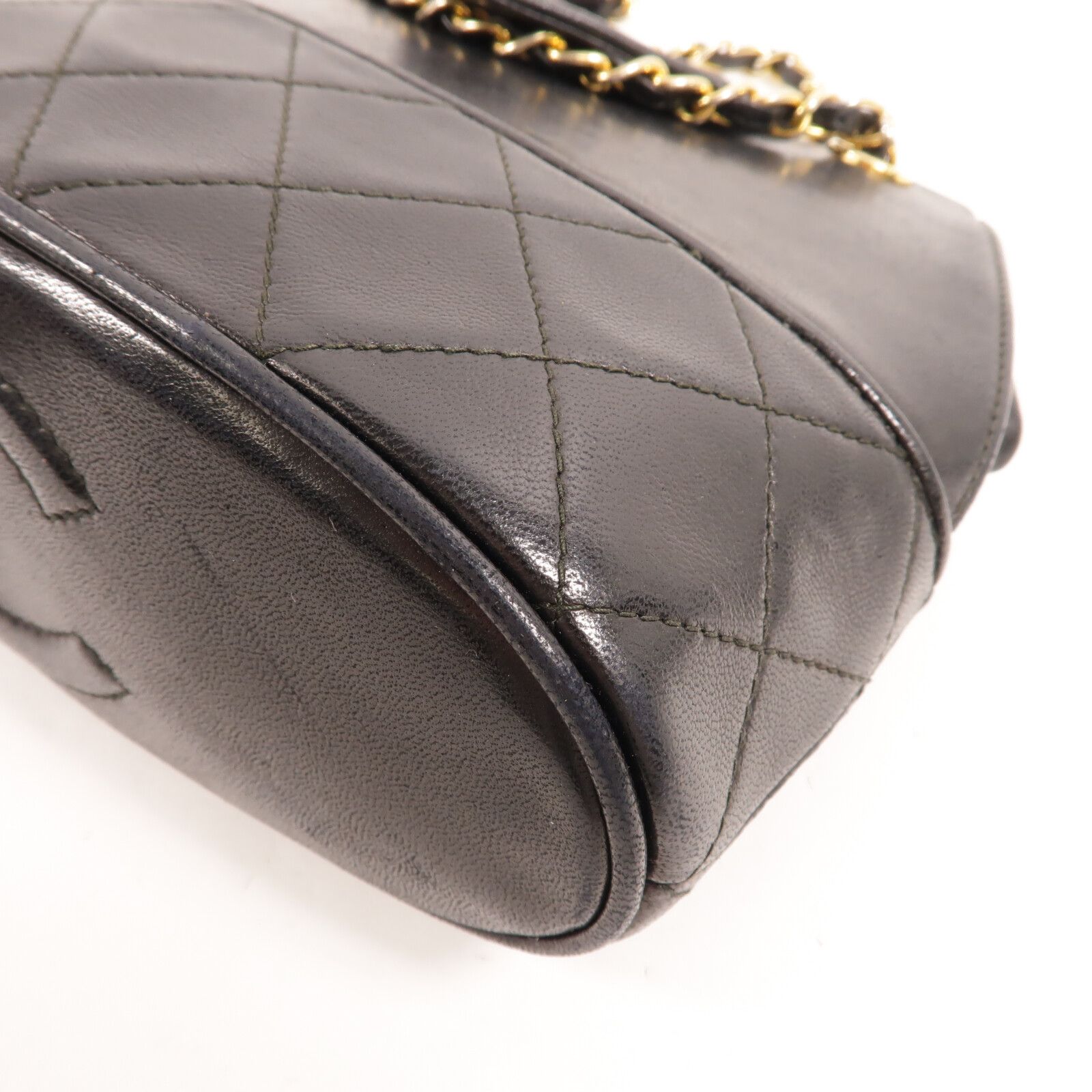Quilted CC Tassel Shoulder Bag — view 11