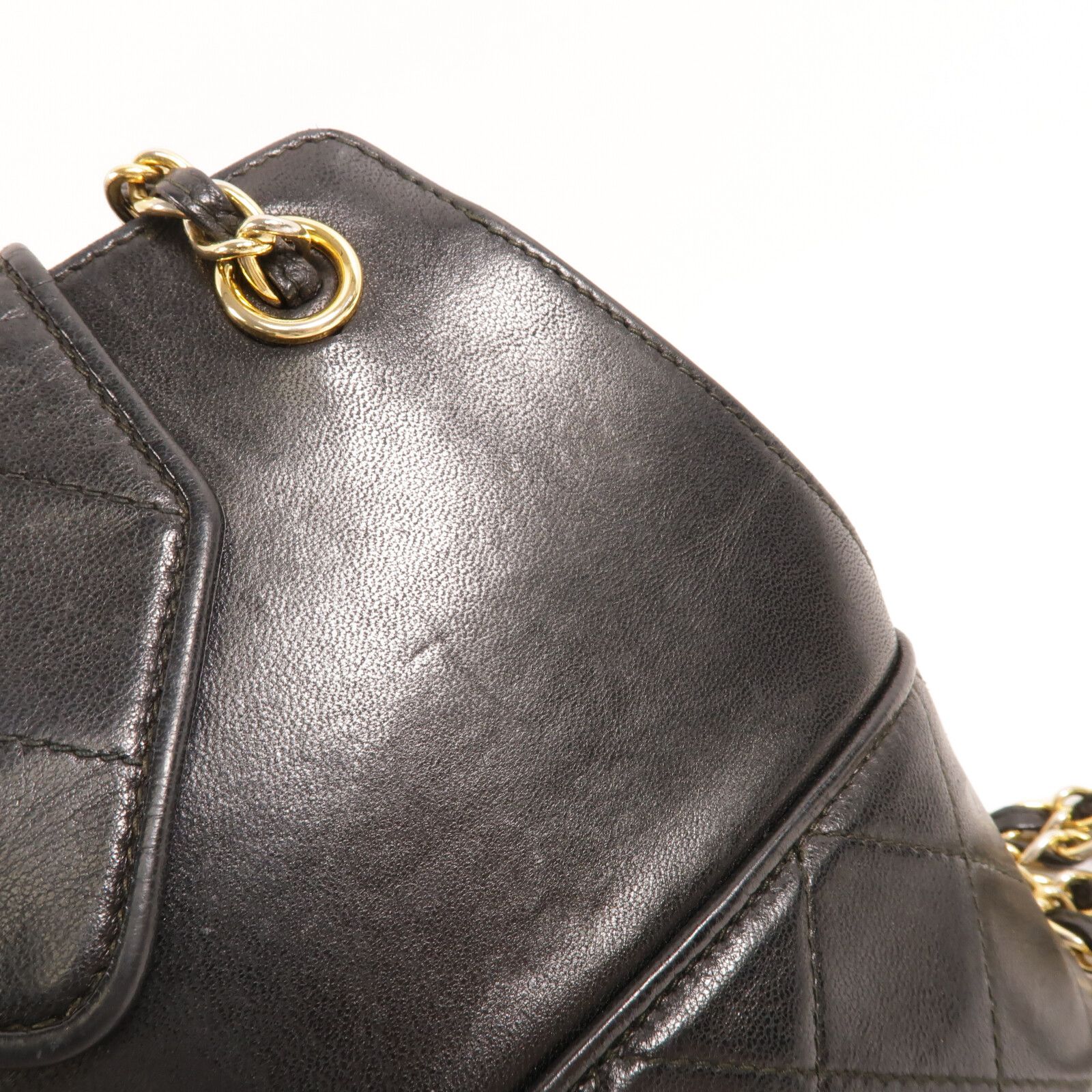 Quilted CC Tassel Shoulder Bag — view 17