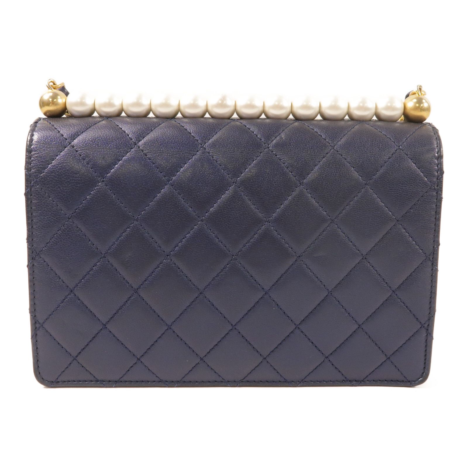 Chic Pearls Flap Bag — view 2