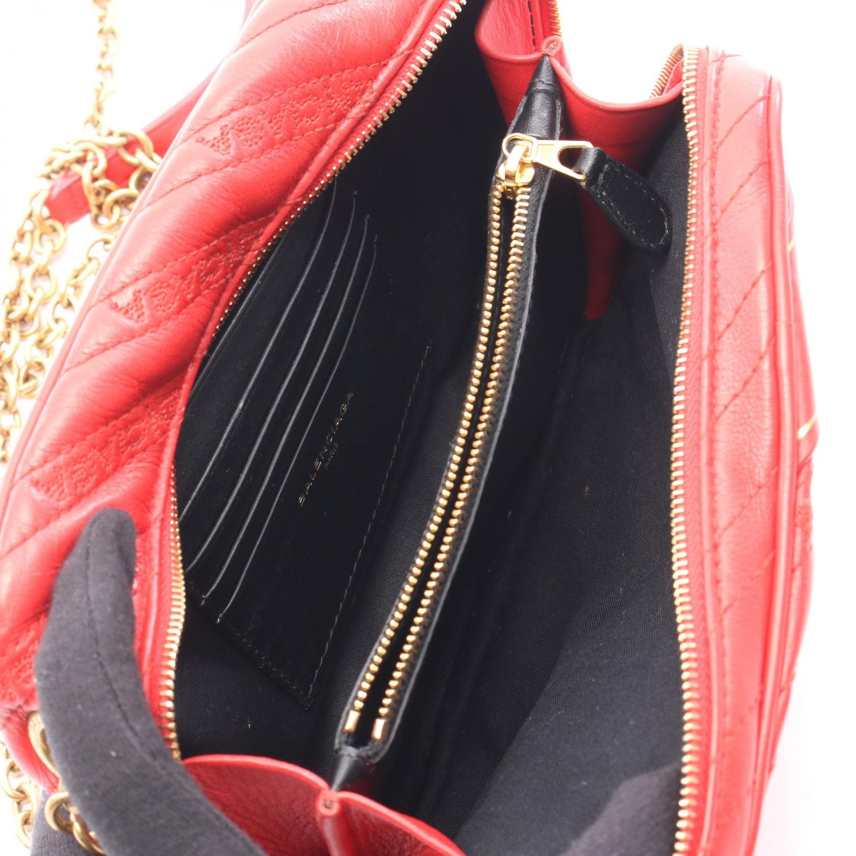 Blanket Reporter Xs Shoulder Bag Red Leather — view 3