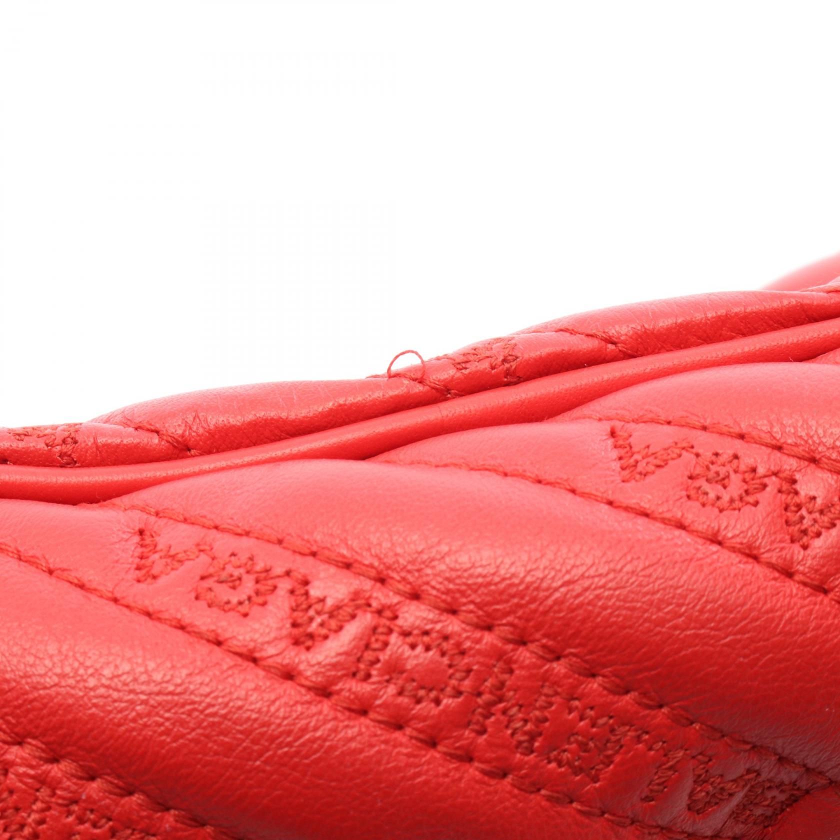 Blanket Reporter Xs Shoulder Bag Red Leather — view 7