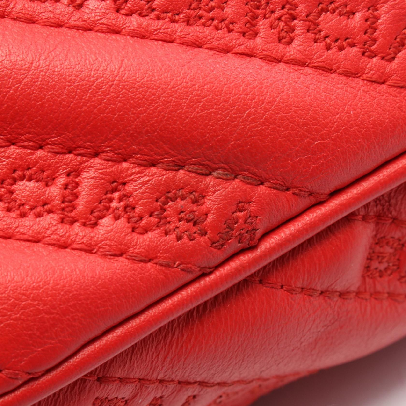Blanket Reporter Xs Shoulder Bag Red Leather — view 10