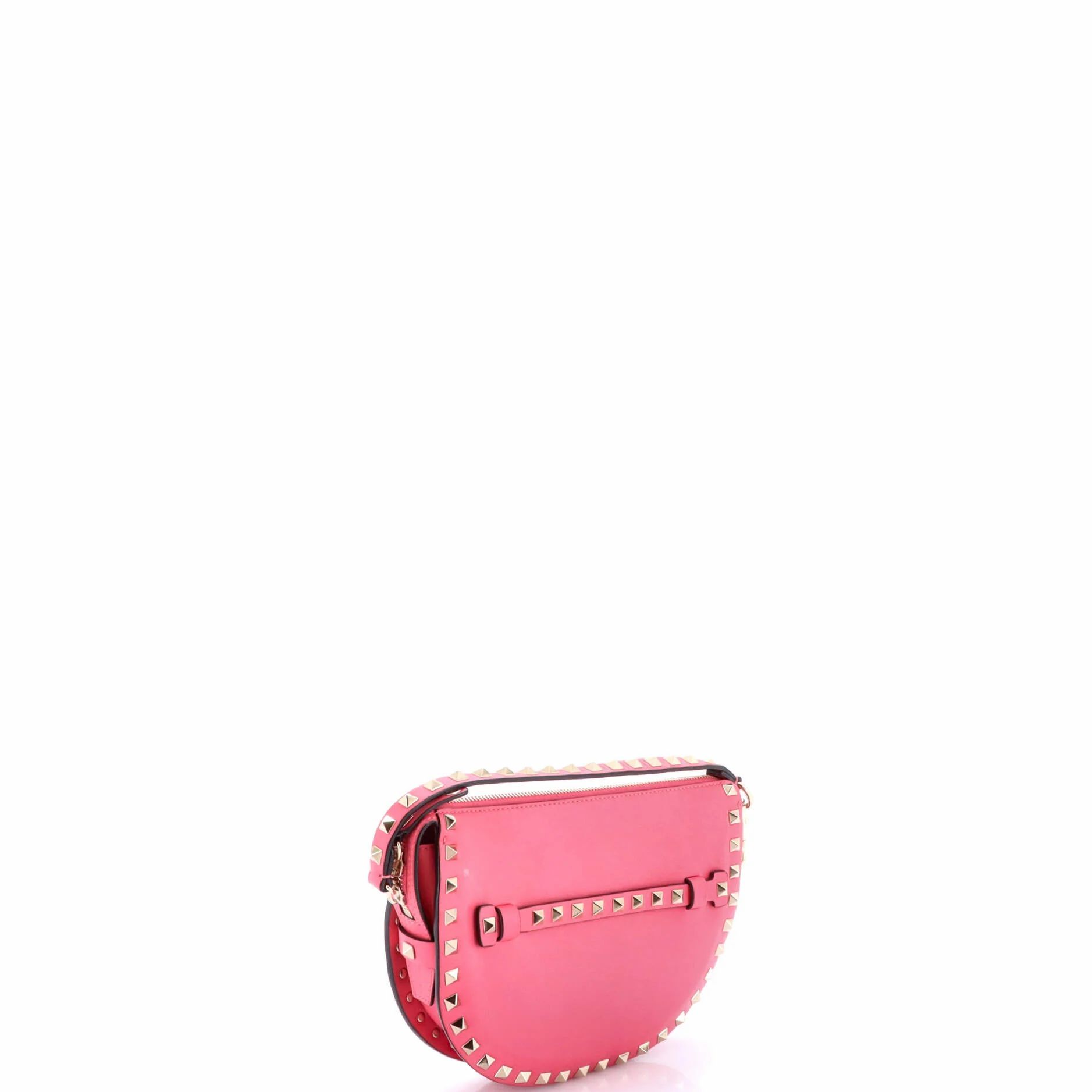 Rockstud Zip Shoulder Bag Leather Small — view 2