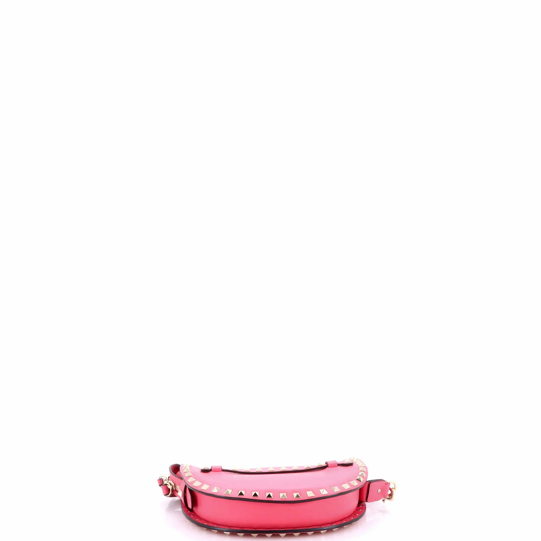 Rockstud Zip Shoulder Bag Leather Small — view 4