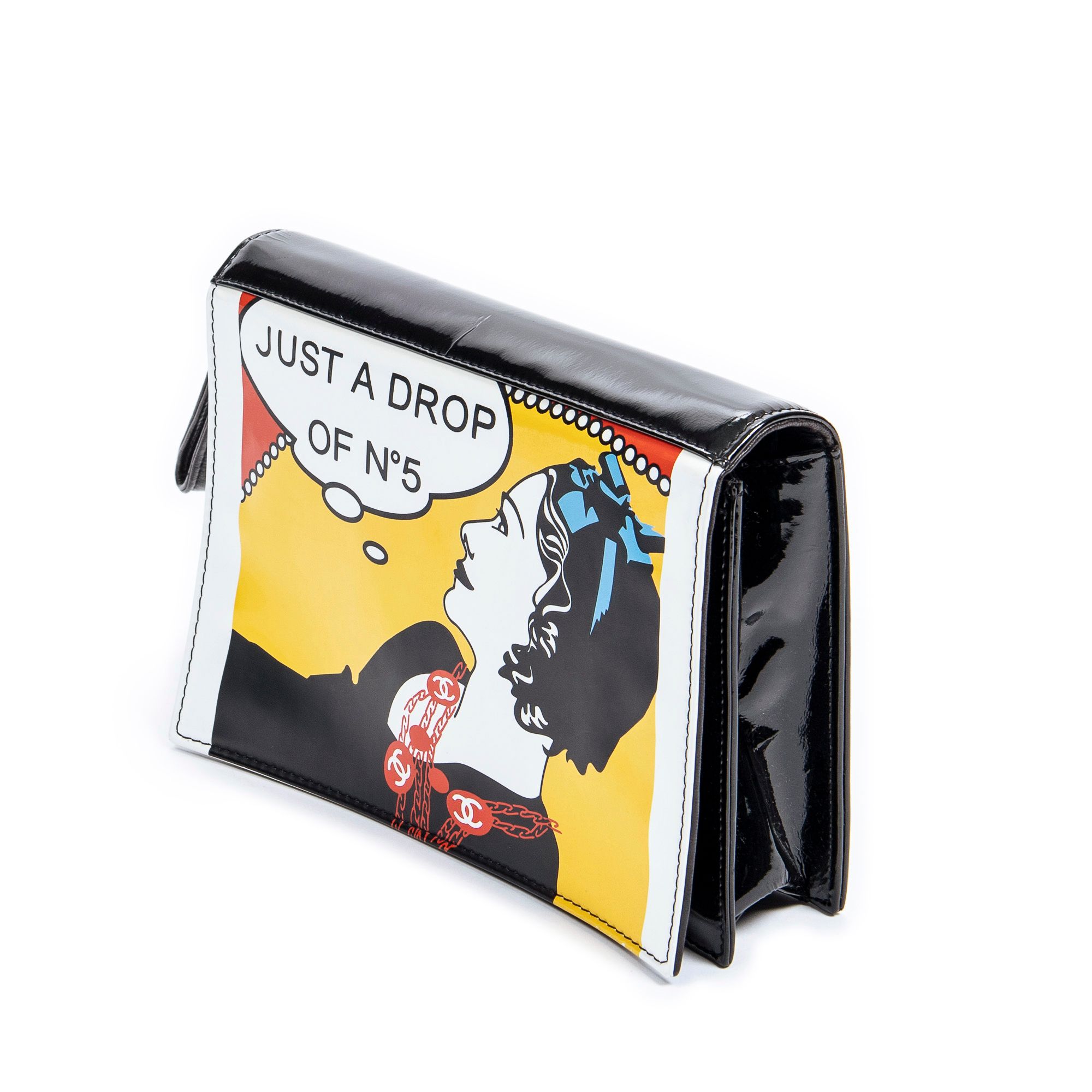 Ltd. Ed. Just A Drop Of No. 5 Clutch  Patent Leather — view 2