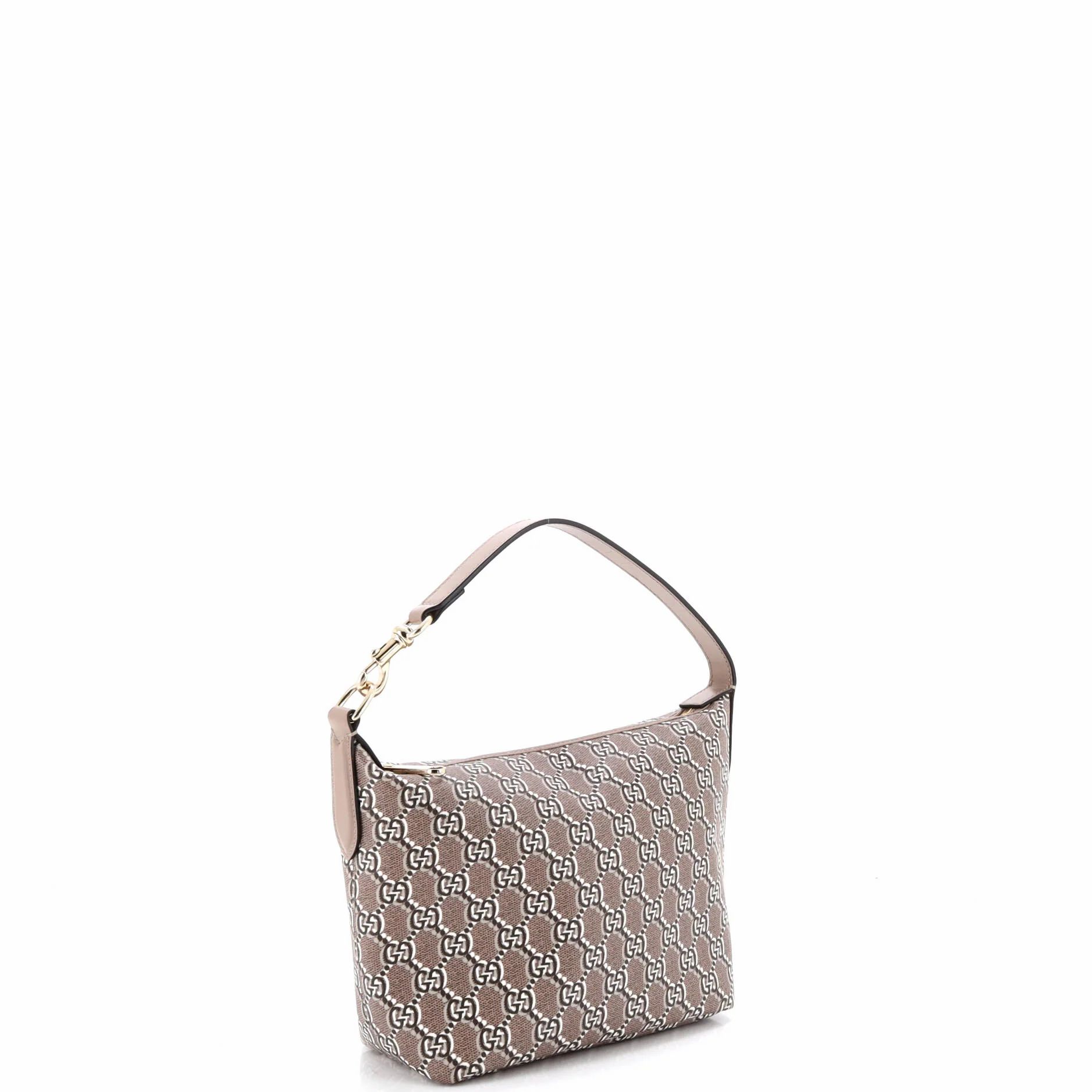Ophidia Zip Shoulder Bag Gg Shadow Coated Canvas Super Mini — view 2